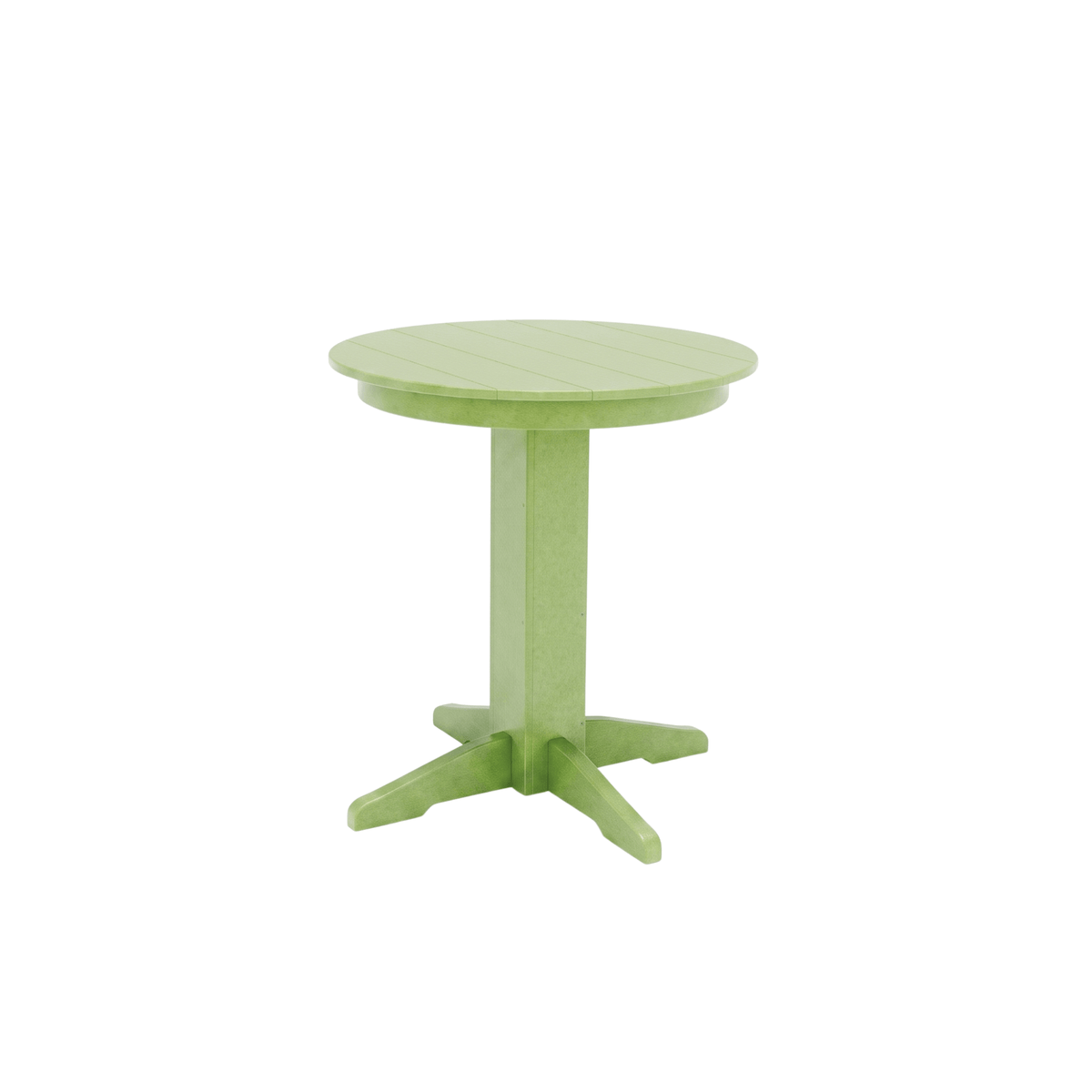 Keystone Amish Co. Round Poly Lumber Counter Height Dining Table
