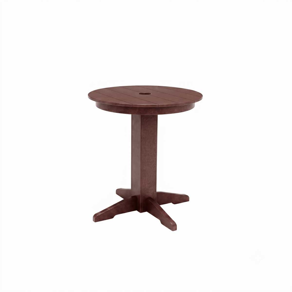 Keystone Amish Co. Round Poly Lumber Counter Height Dining Table