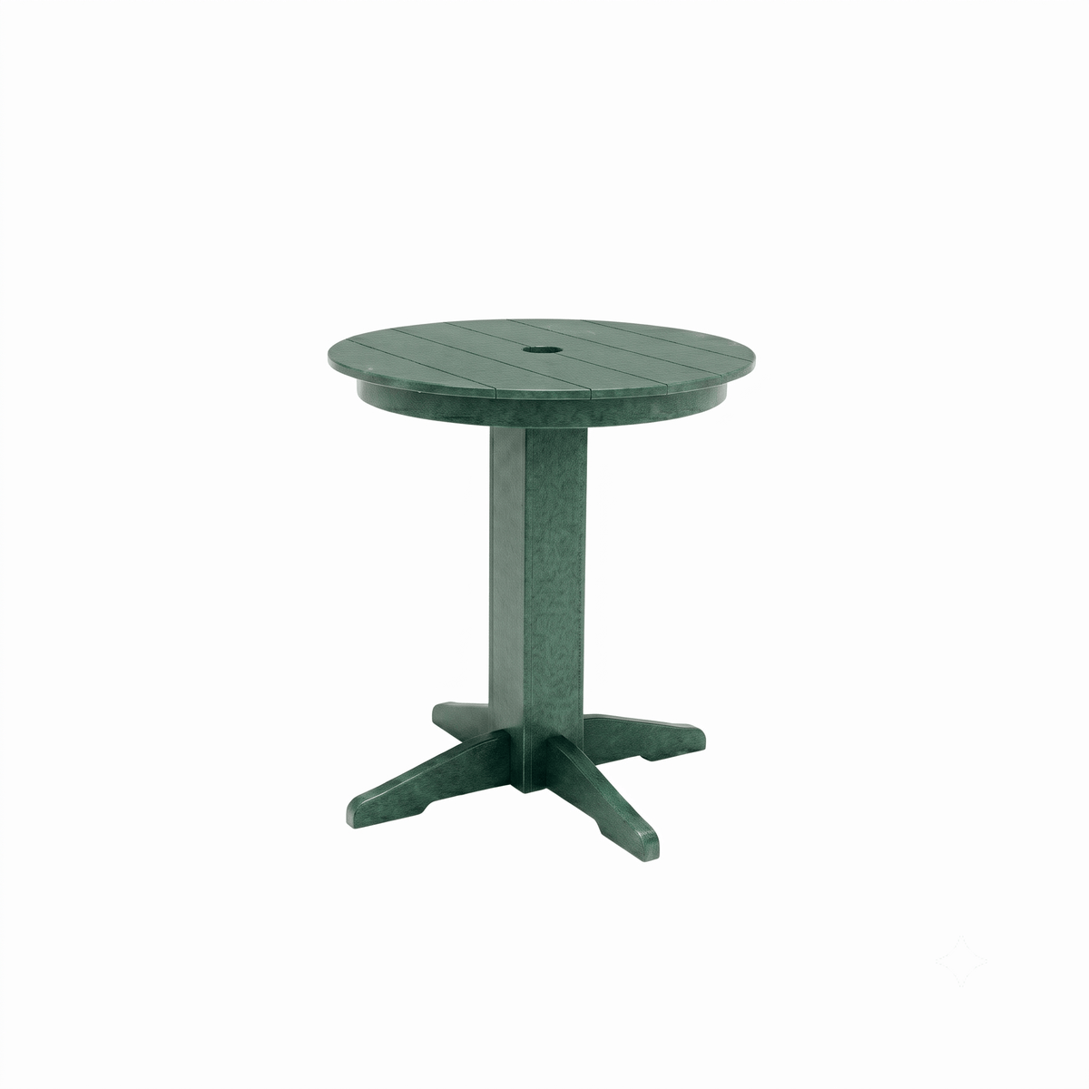 Keystone Amish Co. Round Poly Lumber Counter Height Dining Table