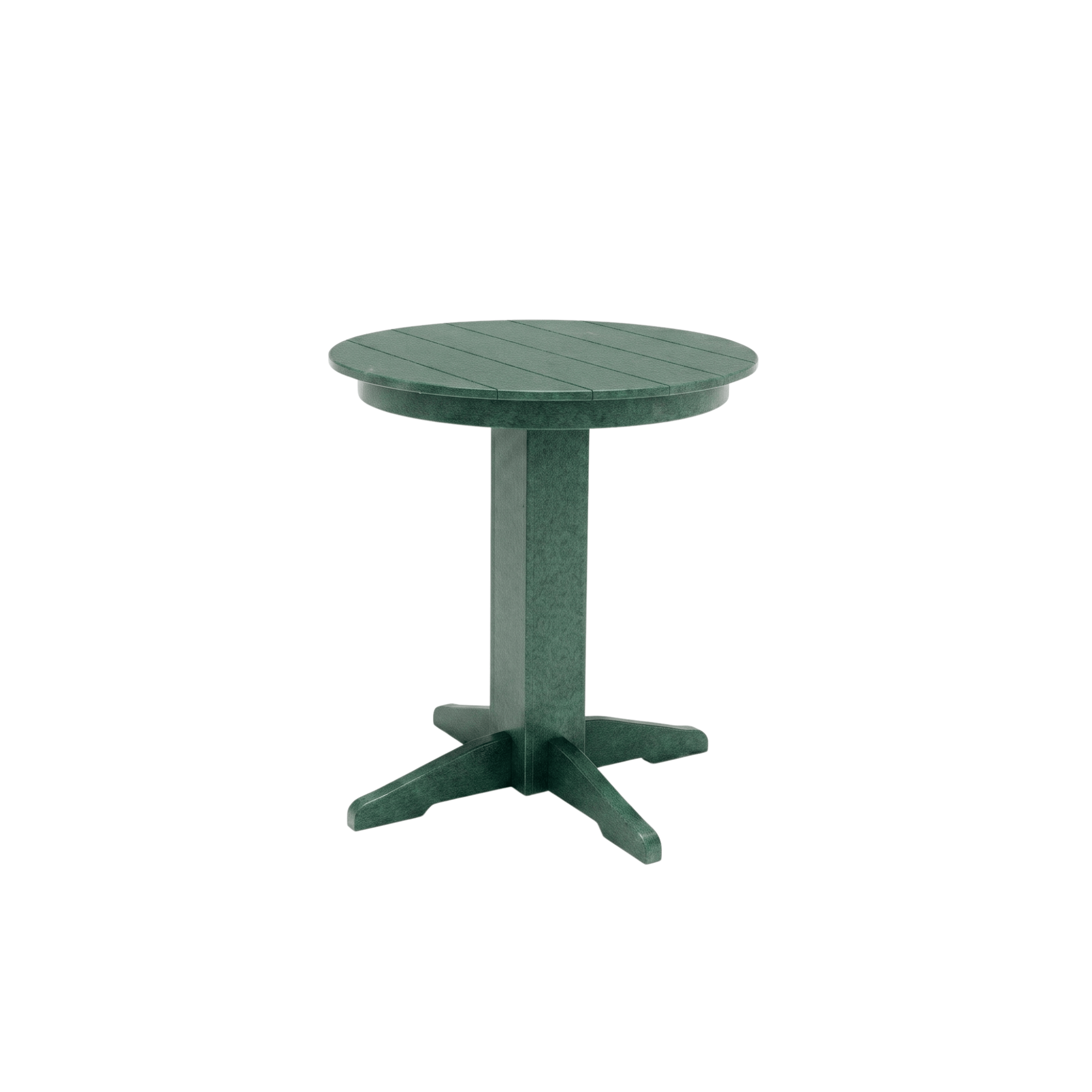 Keystone Amish Co. Round Poly Lumber Counter Height Dining Table