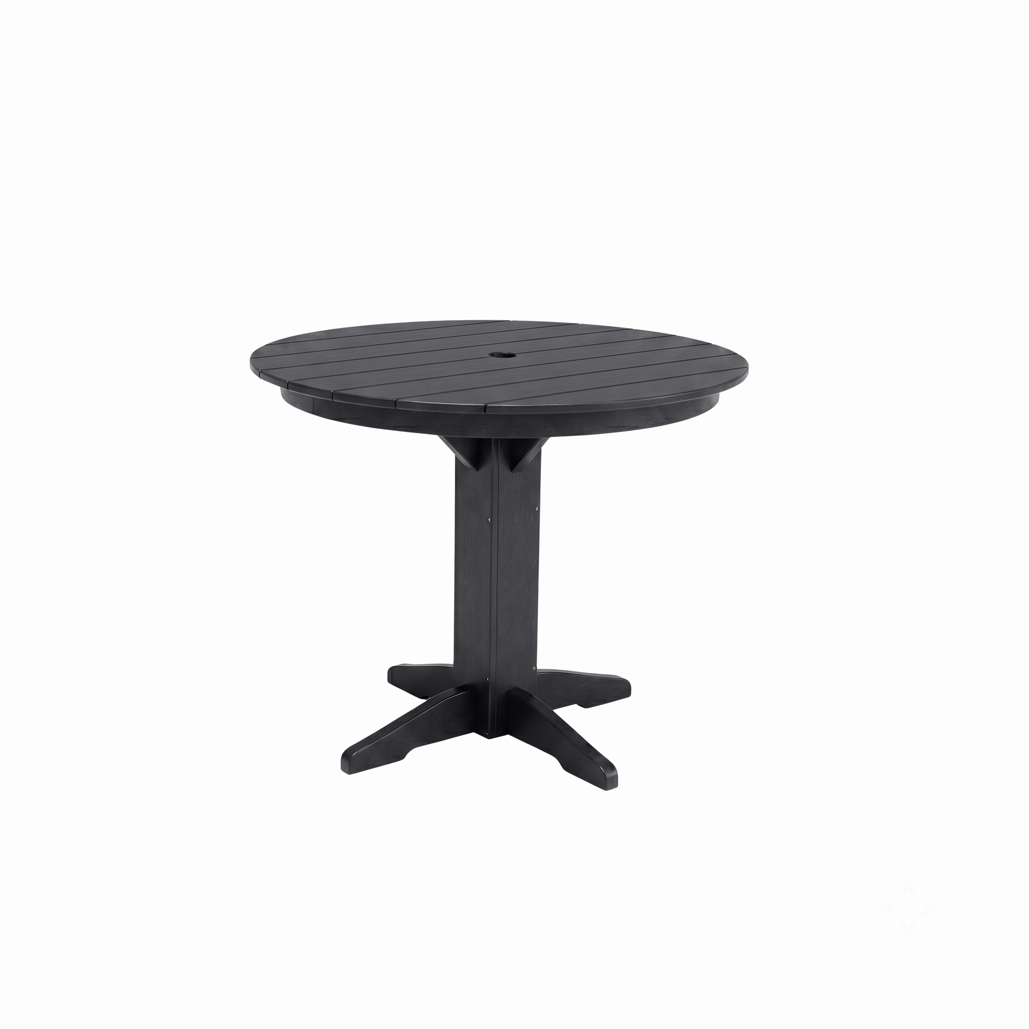 Keystone Amish Co. Round Poly Lumber Counter Height Dining Table