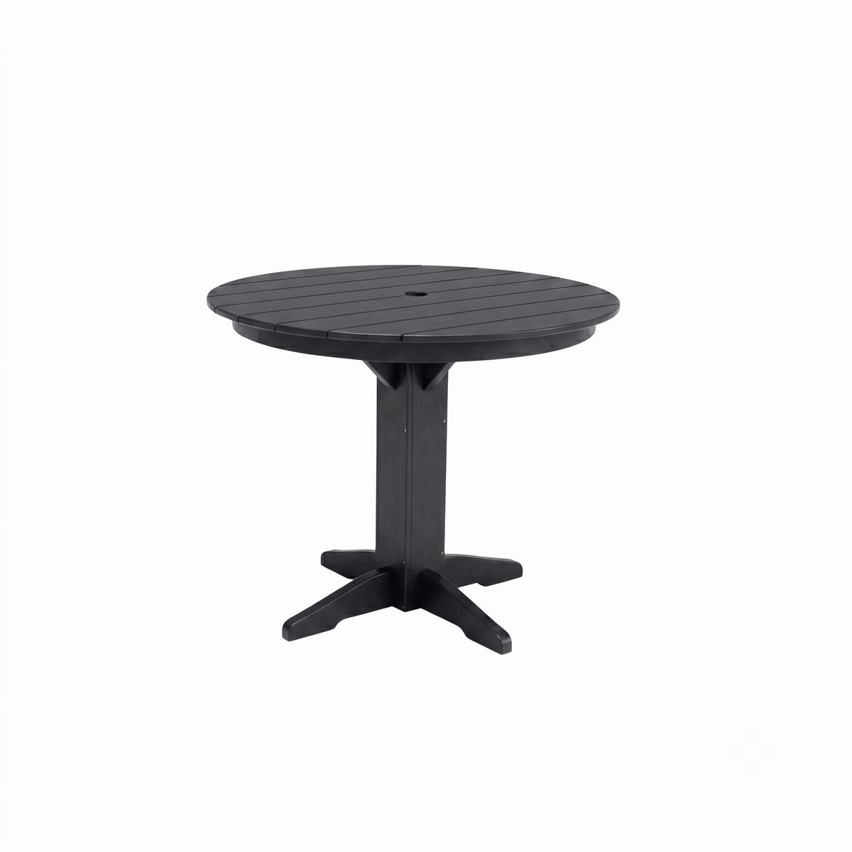Keystone Amish Co. Round Poly Lumber Counter Height Dining Table