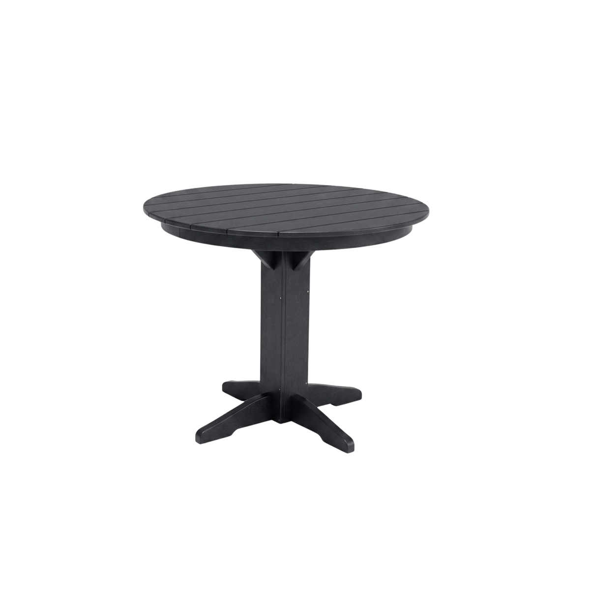 Keystone Amish Co. Round Poly Lumber Counter Height Dining Table