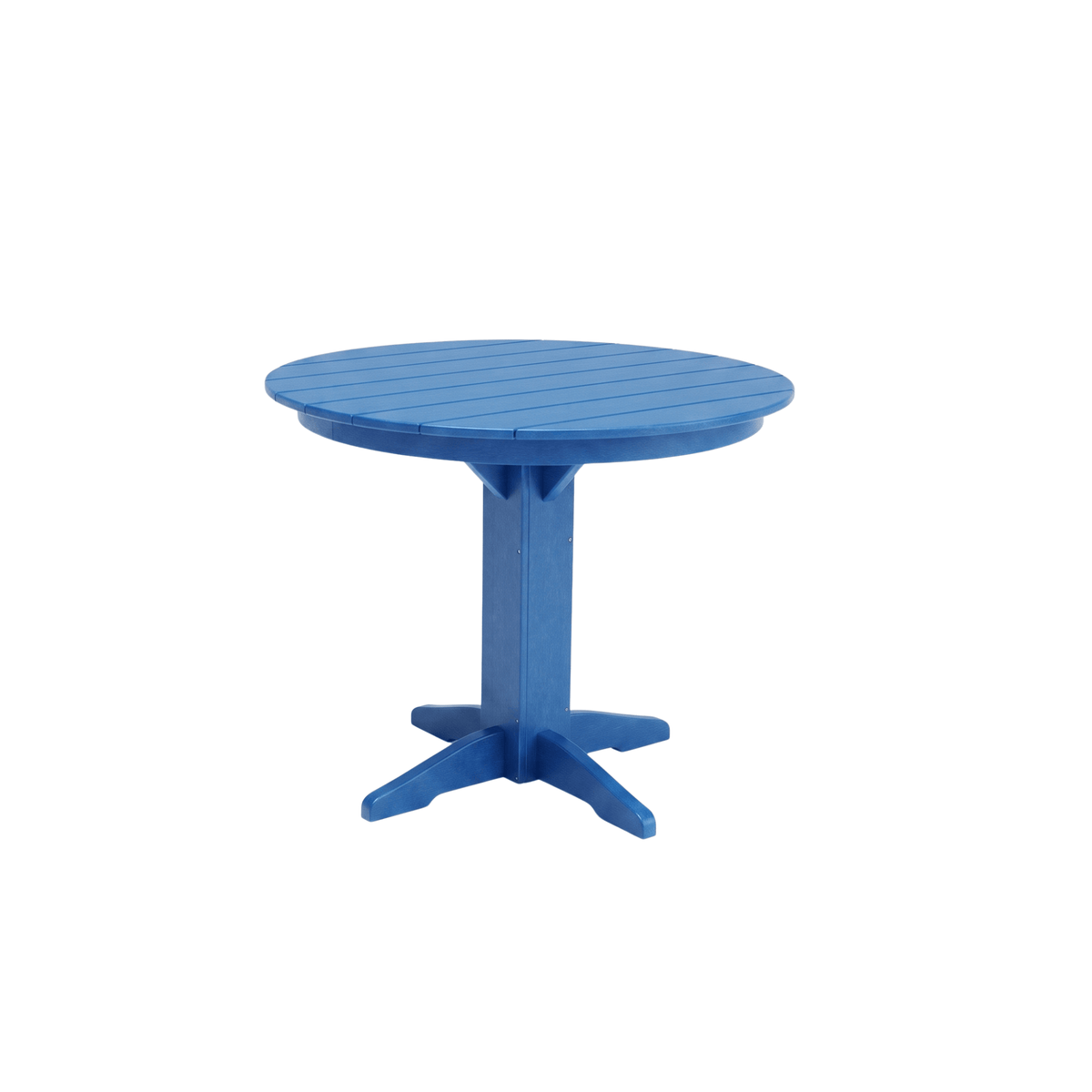 Keystone Amish Co. Round Poly Lumber Counter Height Dining Table