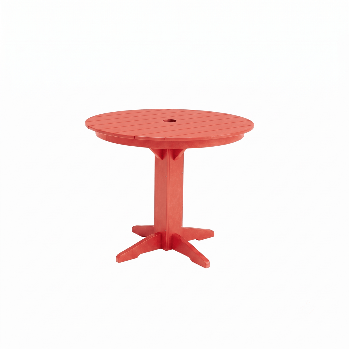 Keystone Amish Co. Round Poly Lumber Counter Height Dining Table