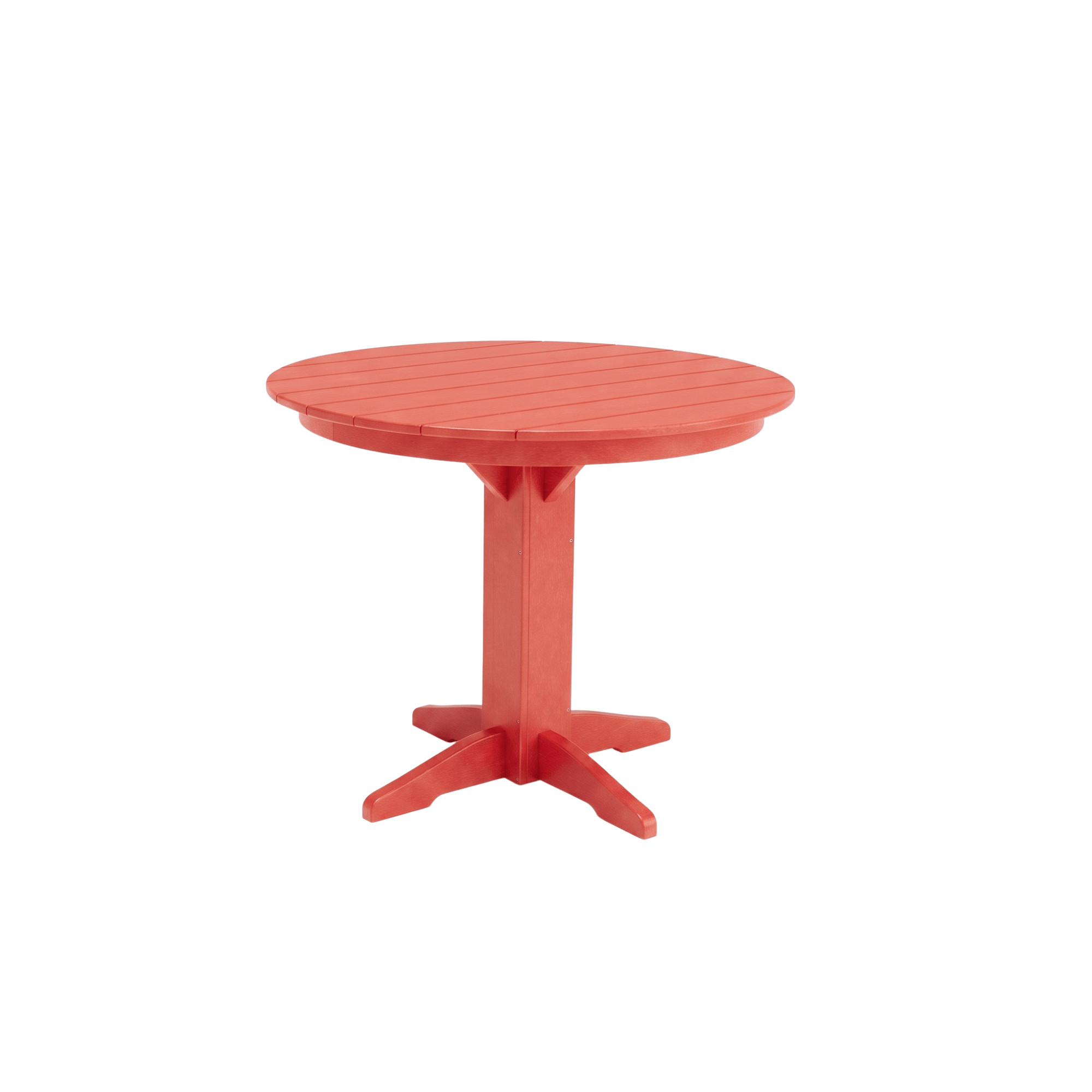 Keystone Amish Co. Round Poly Lumber Counter Height Dining Table