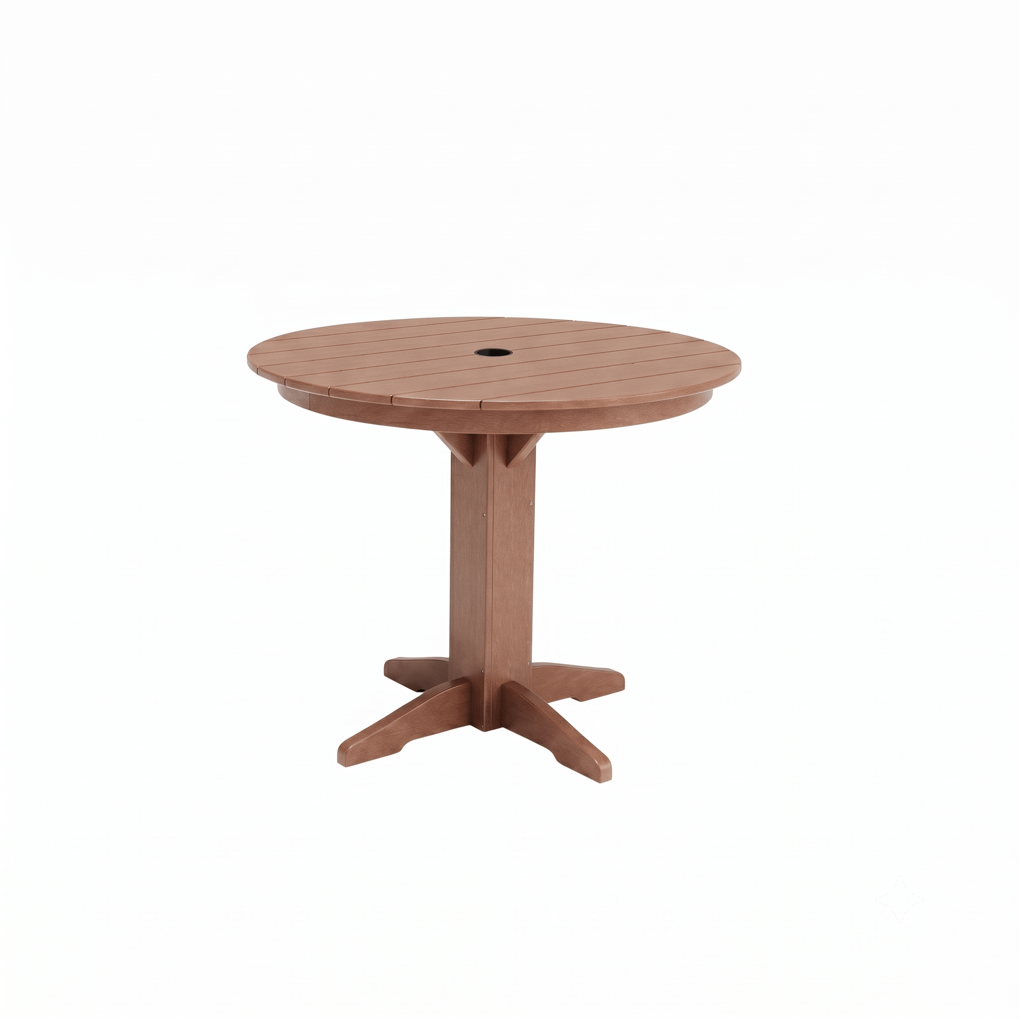 Keystone Amish Co. Round Poly Lumber Counter Height Dining Table