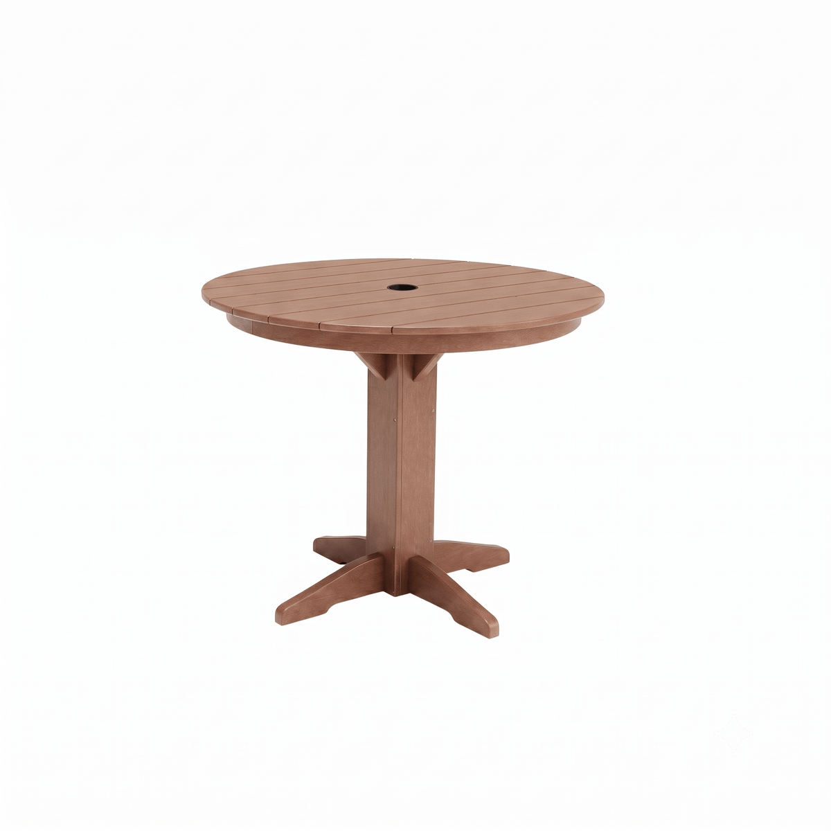 Keystone Amish Co. Round Poly Lumber Counter Height Dining Table