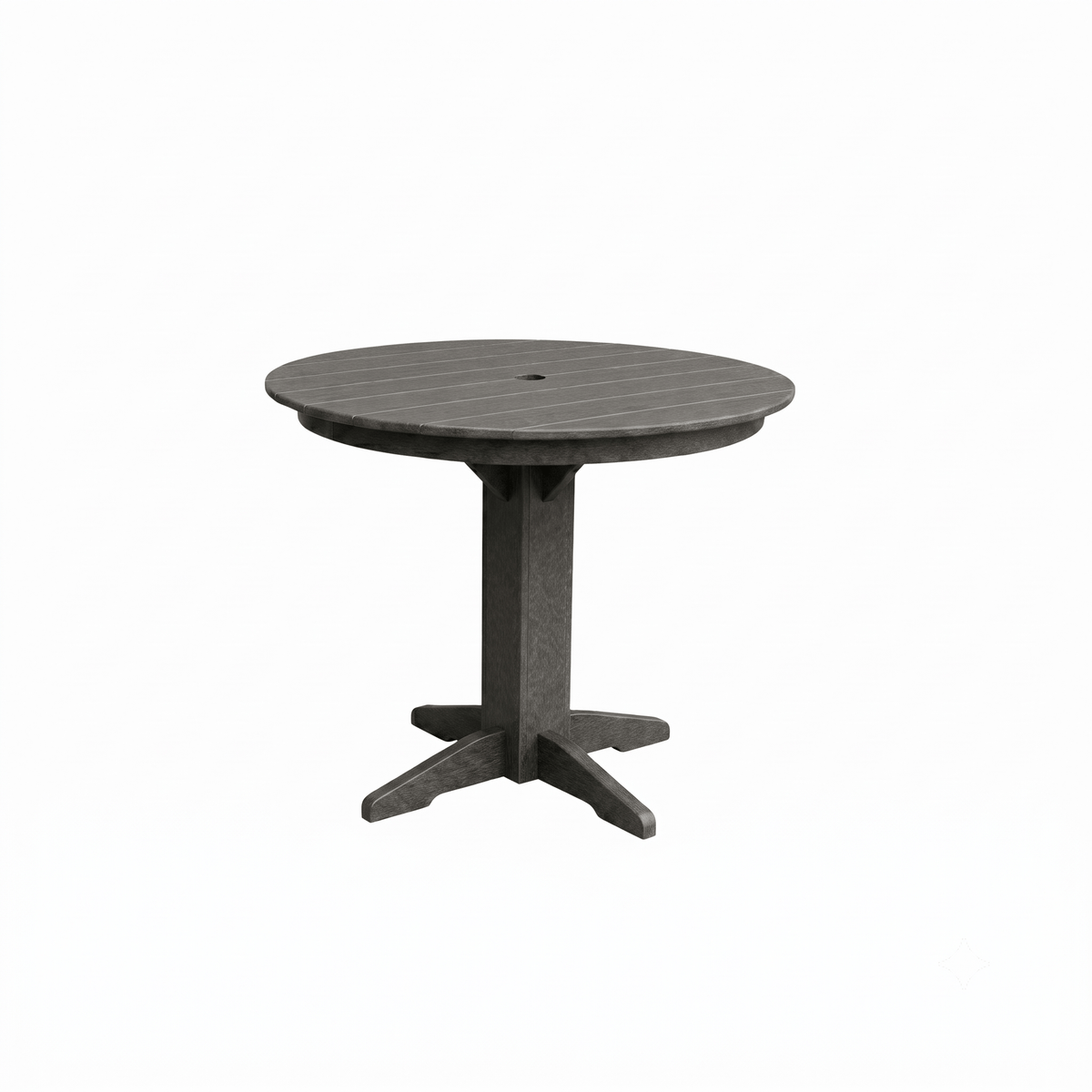 Keystone Amish Co. Round Poly Lumber Counter Height Dining Table
