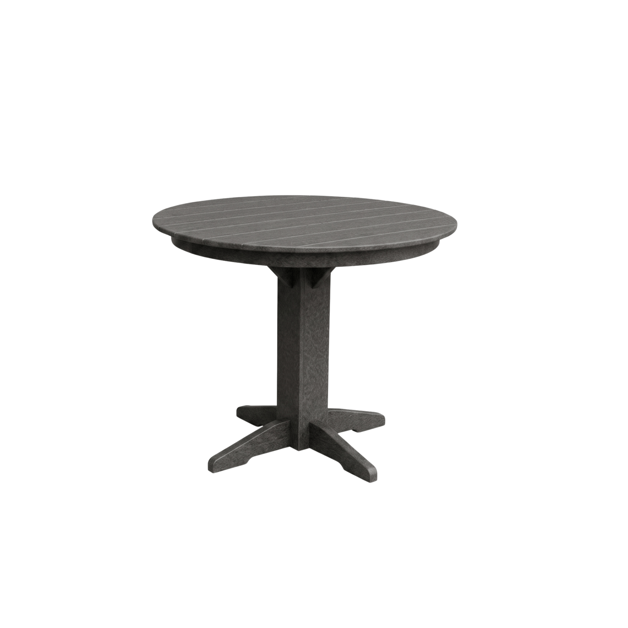 Keystone Amish Co. Round Poly Lumber Counter Height Dining Table