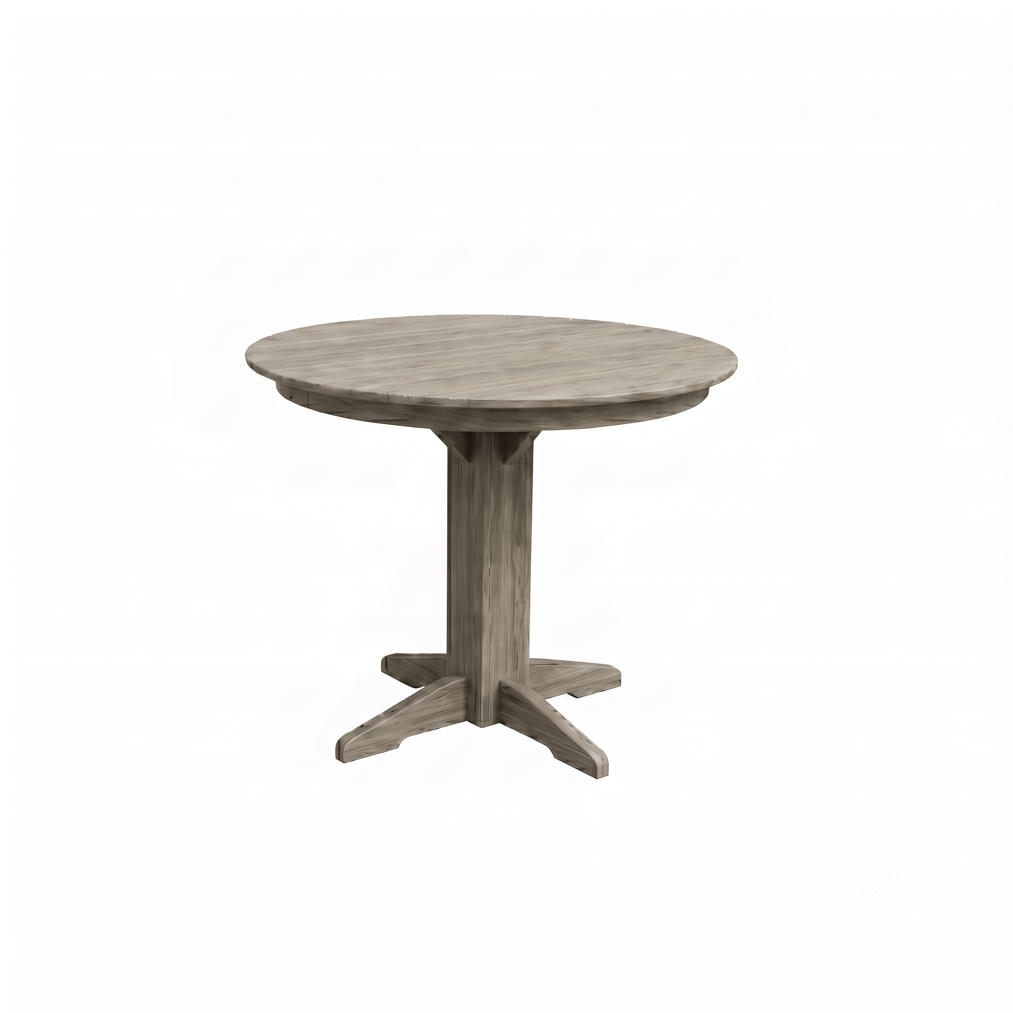 Keystone Amish Co. Round Poly Lumber Counter Height Dining Table