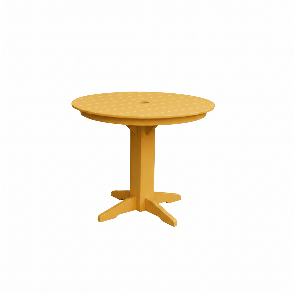 Keystone Amish Co. Round Poly Lumber Counter Height Dining Table
