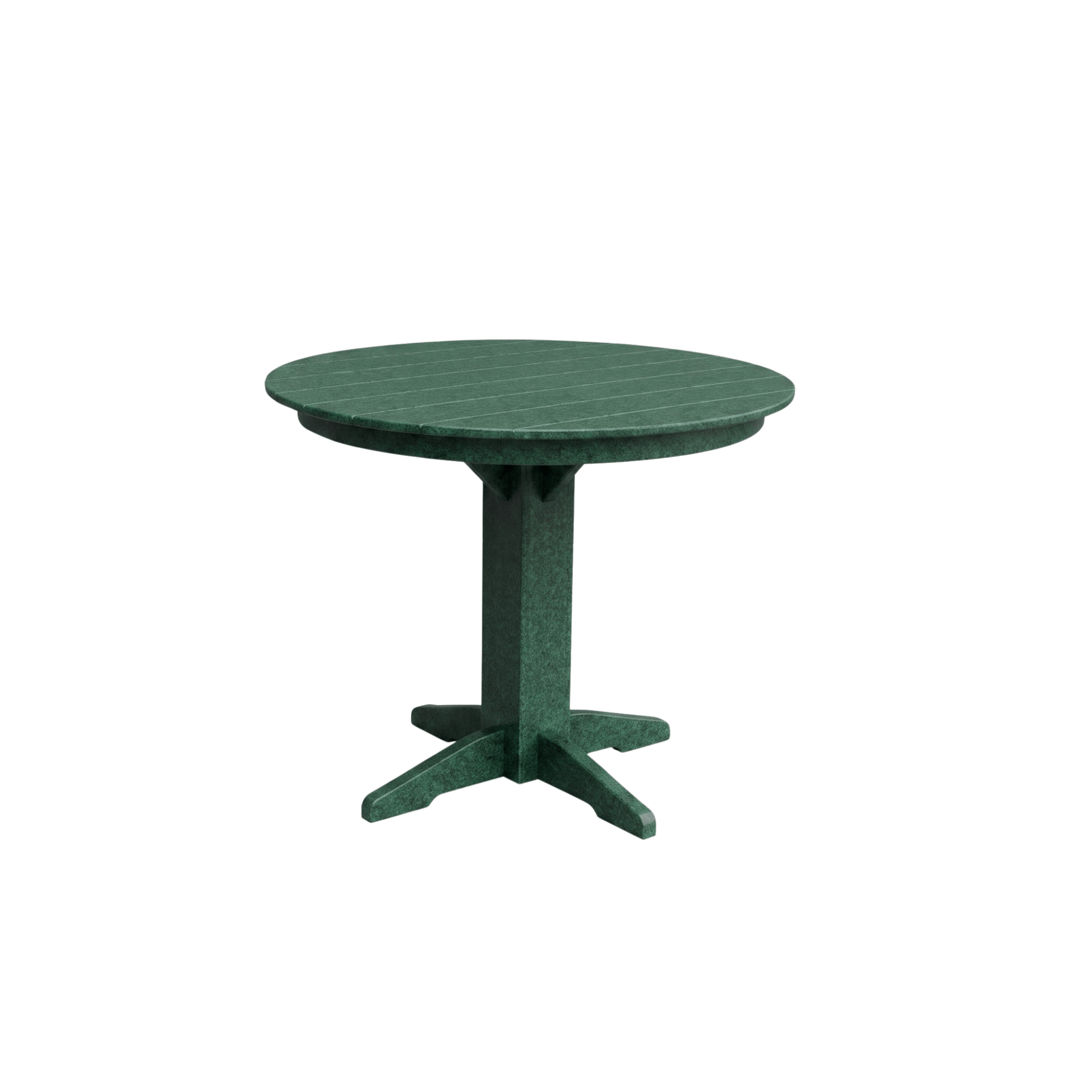 Keystone Amish Co. Round Poly Lumber Counter Height Dining Table
