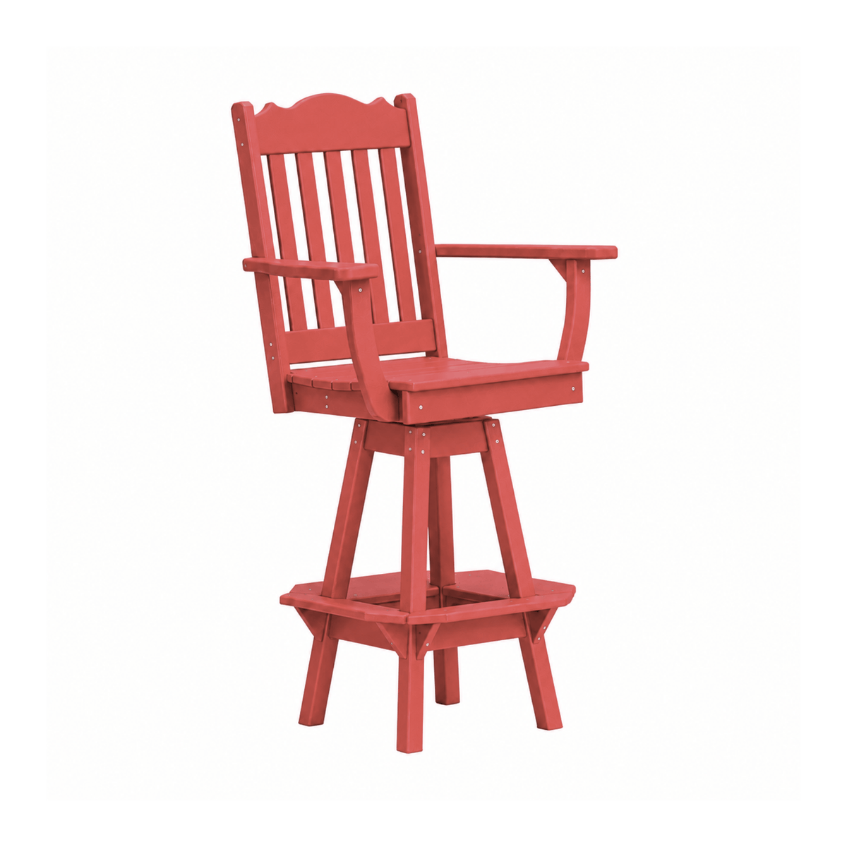 Keystone Amish Co. Royal Poly Swivel Bar Chair