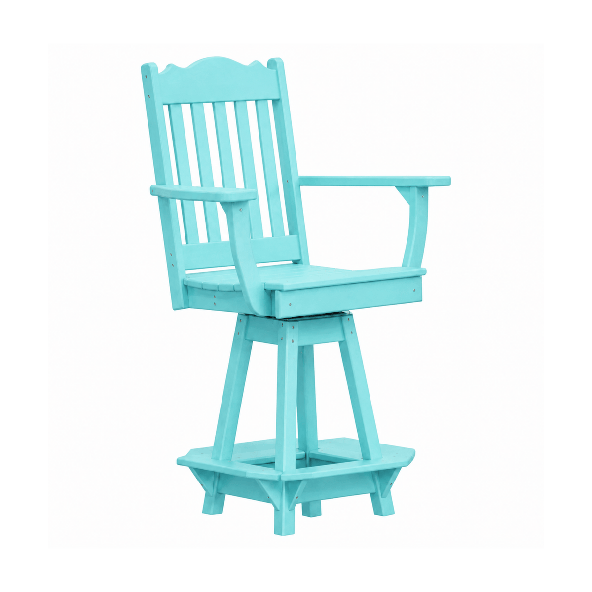 Keystone Amish Co. Royal Poly Swivel Counter Height Chair