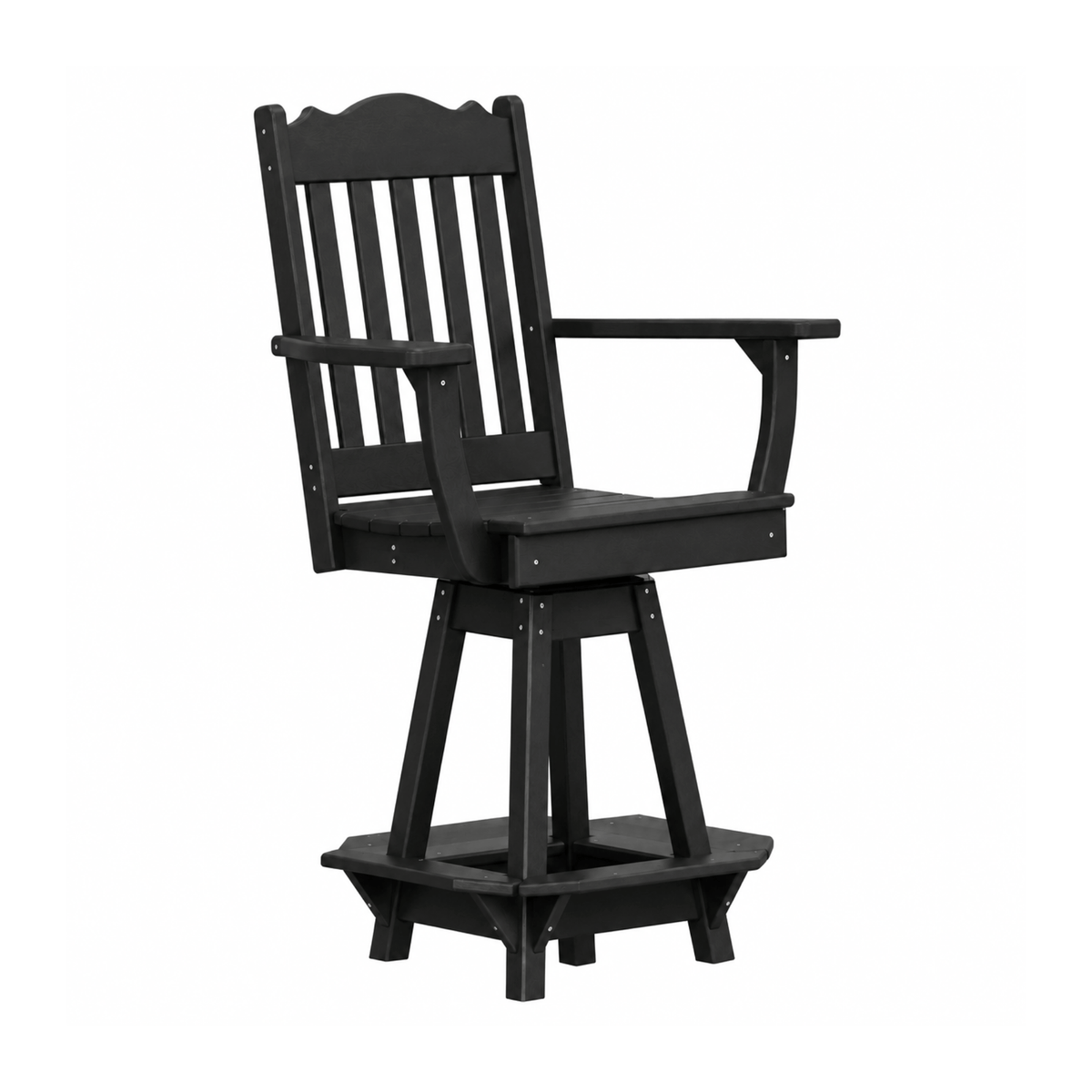 Keystone Amish Co. Royal Poly Swivel Counter Height Chair