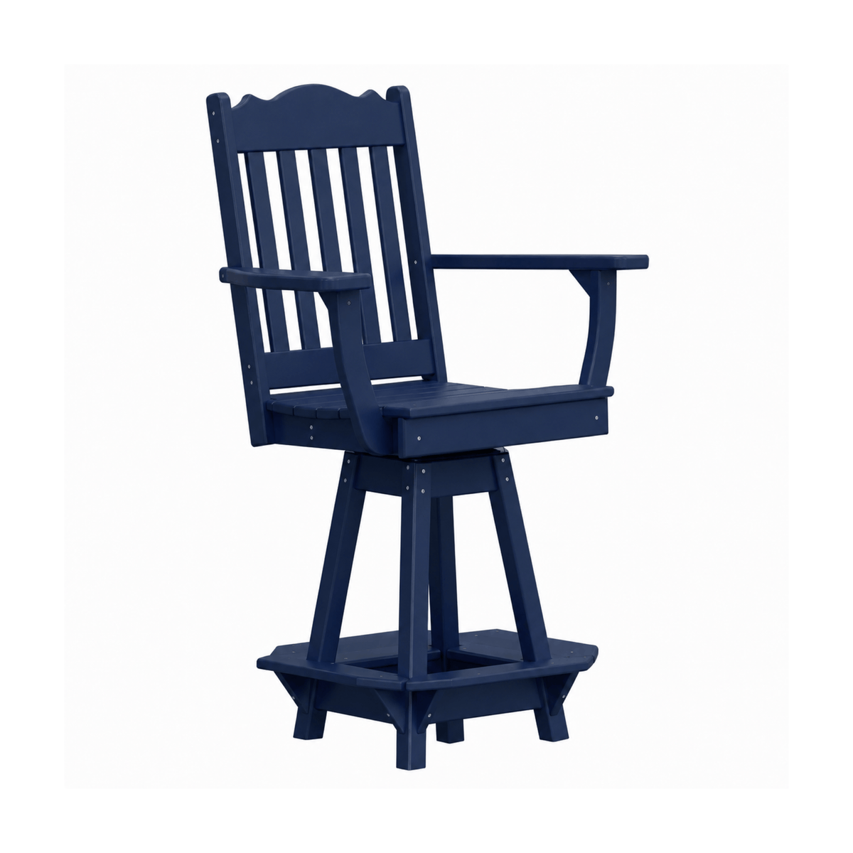 Keystone Amish Co. Royal Poly Swivel Counter Height Chair