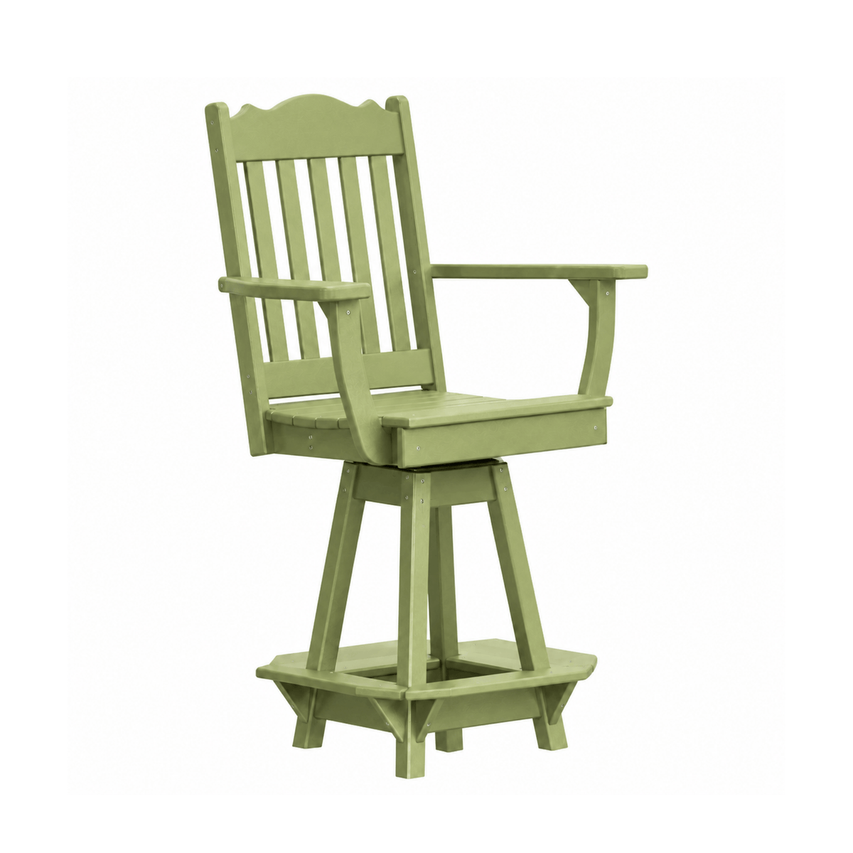 Keystone Amish Co. Royal Poly Swivel Counter Height Chair