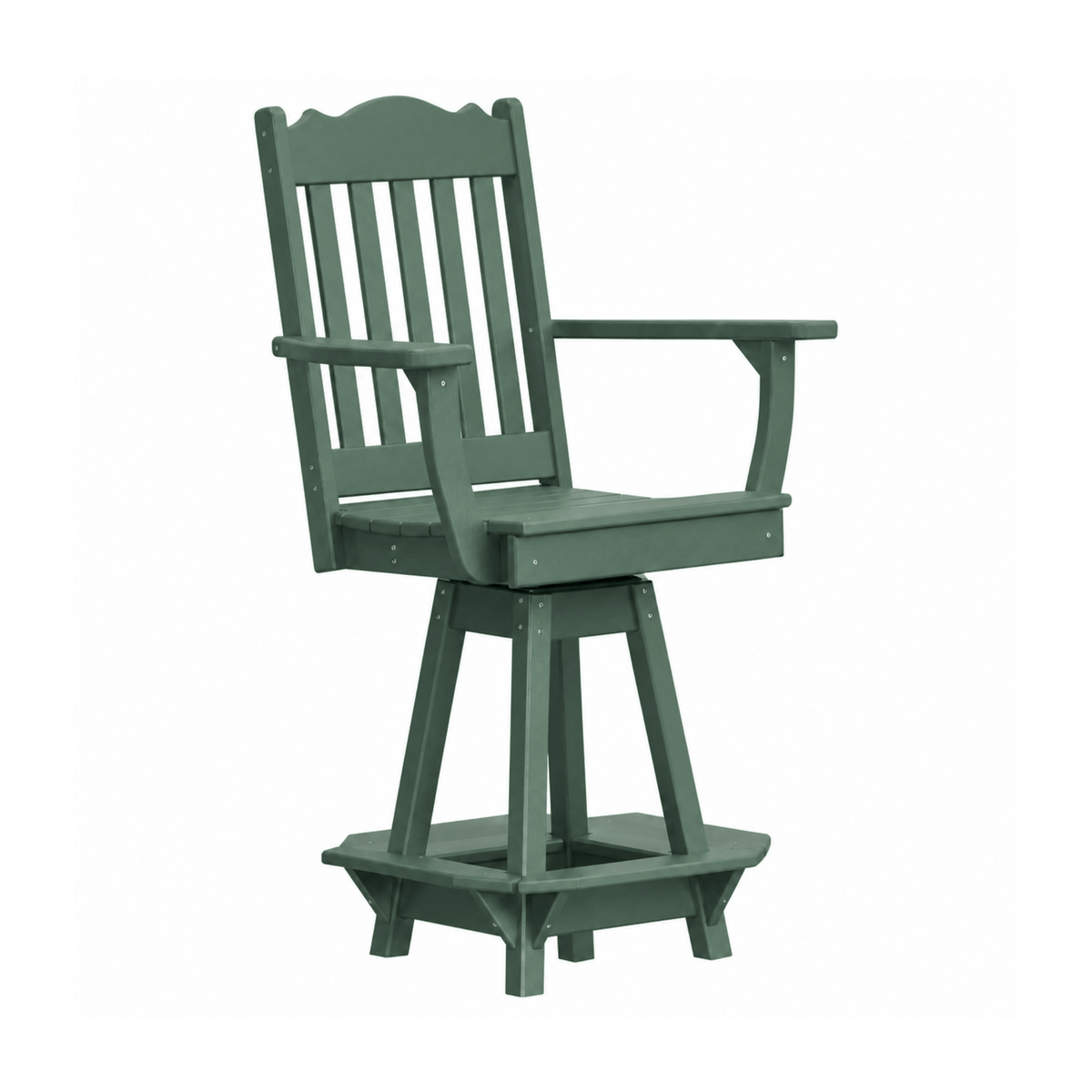 Keystone Amish Co. Royal Poly Swivel Counter Height Chair