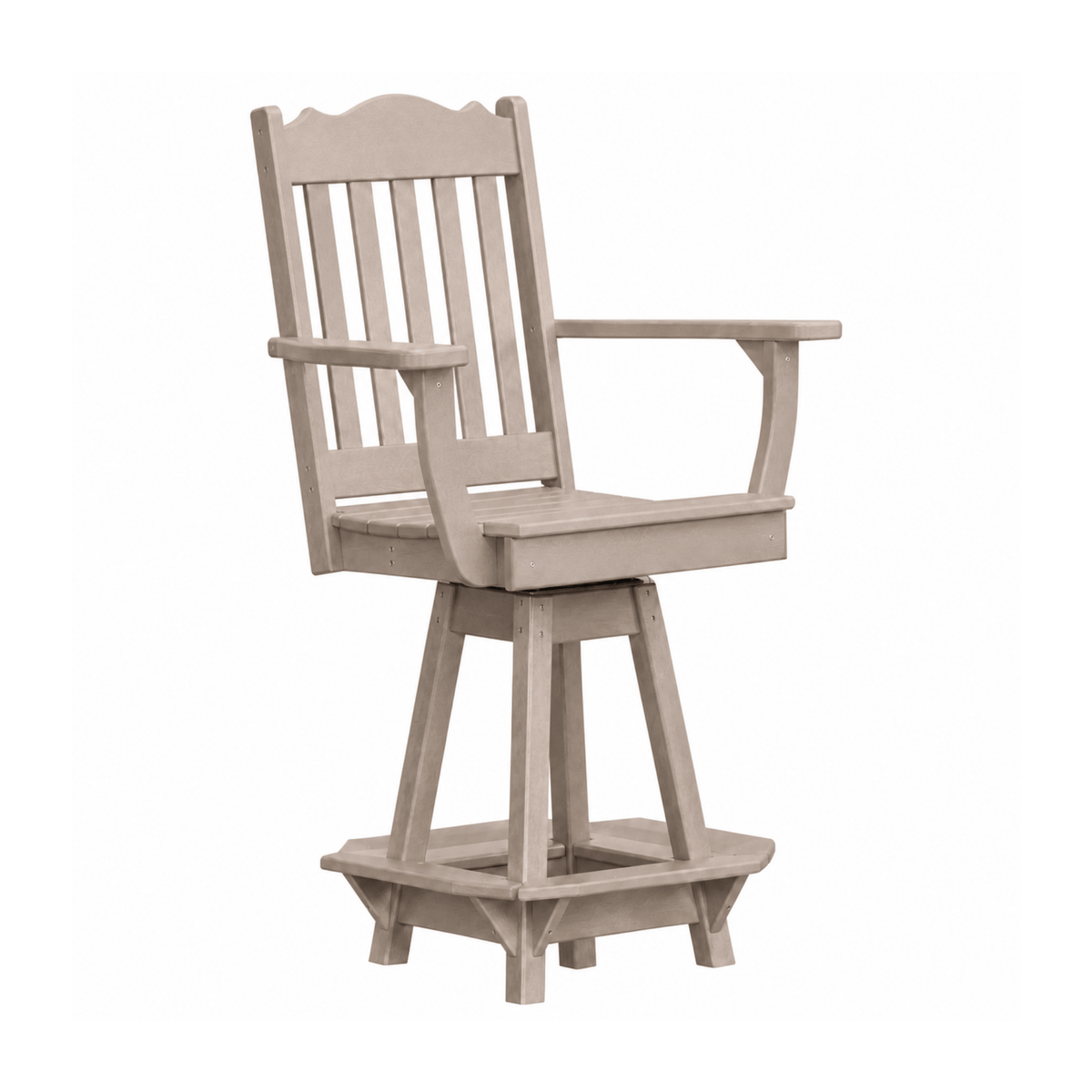 Keystone Amish Co. Royal Poly Swivel Counter Height Chair
