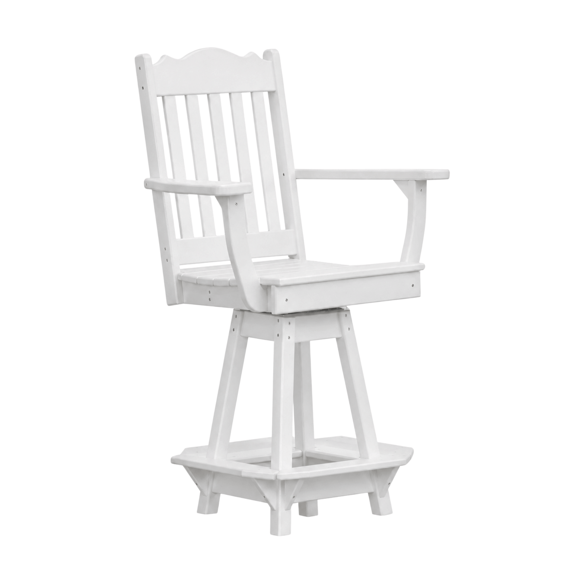 Keystone Amish Co. Royal Poly Swivel Counter Height Chair
