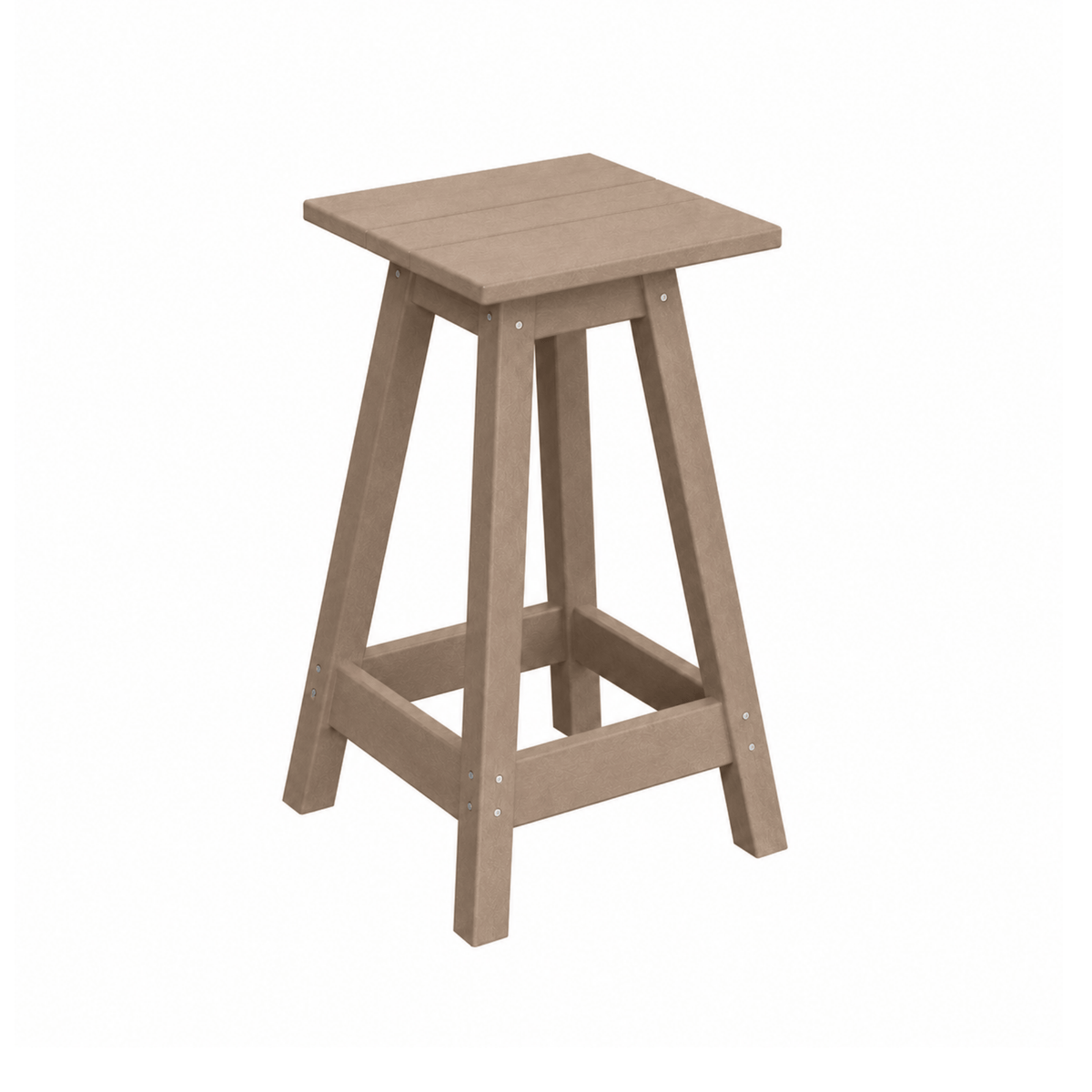 Keystone Amish Co. Square Poly Counter Stool