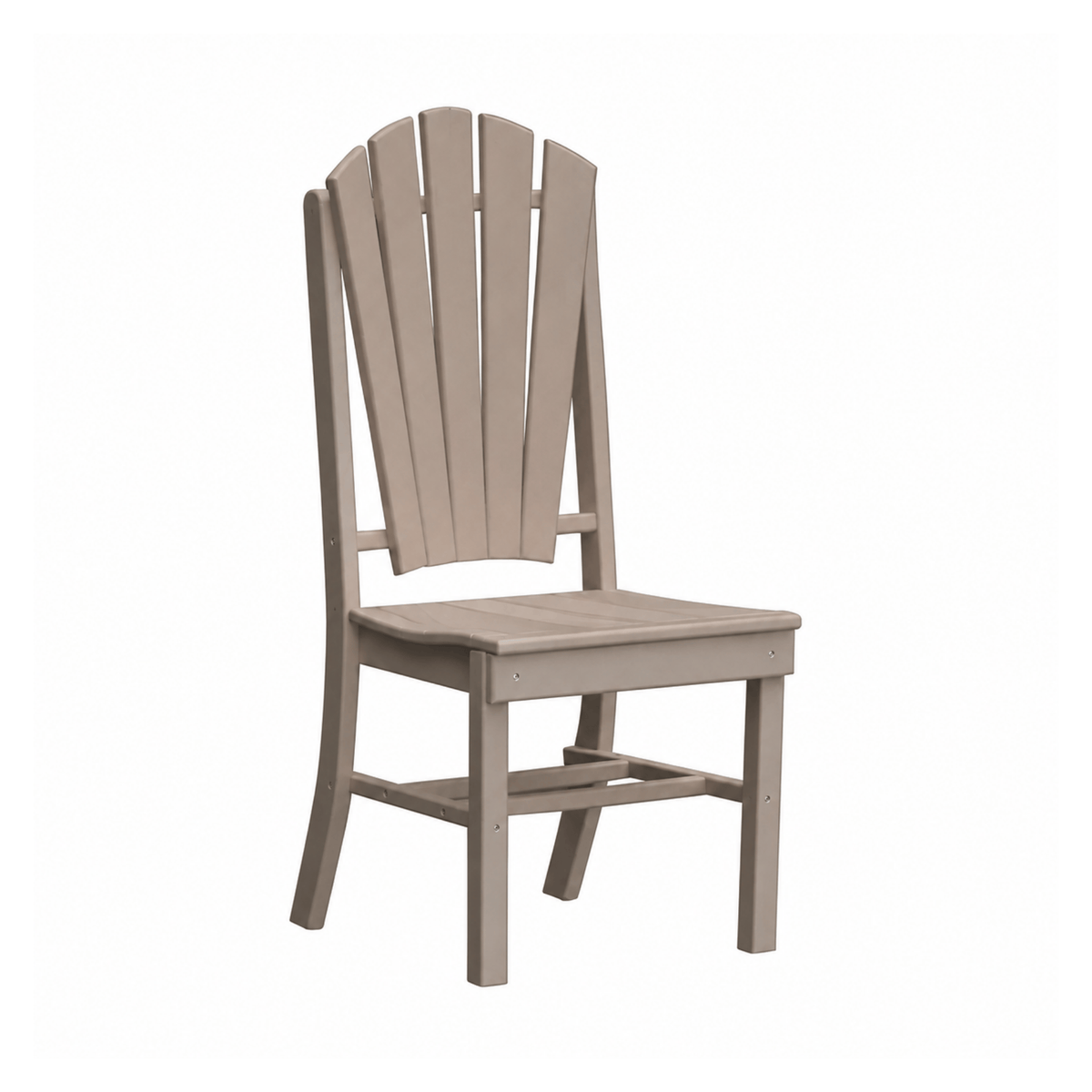 Keystone Amish Co. Sunburst Poly Lumber Outdoor Dining Side Chair