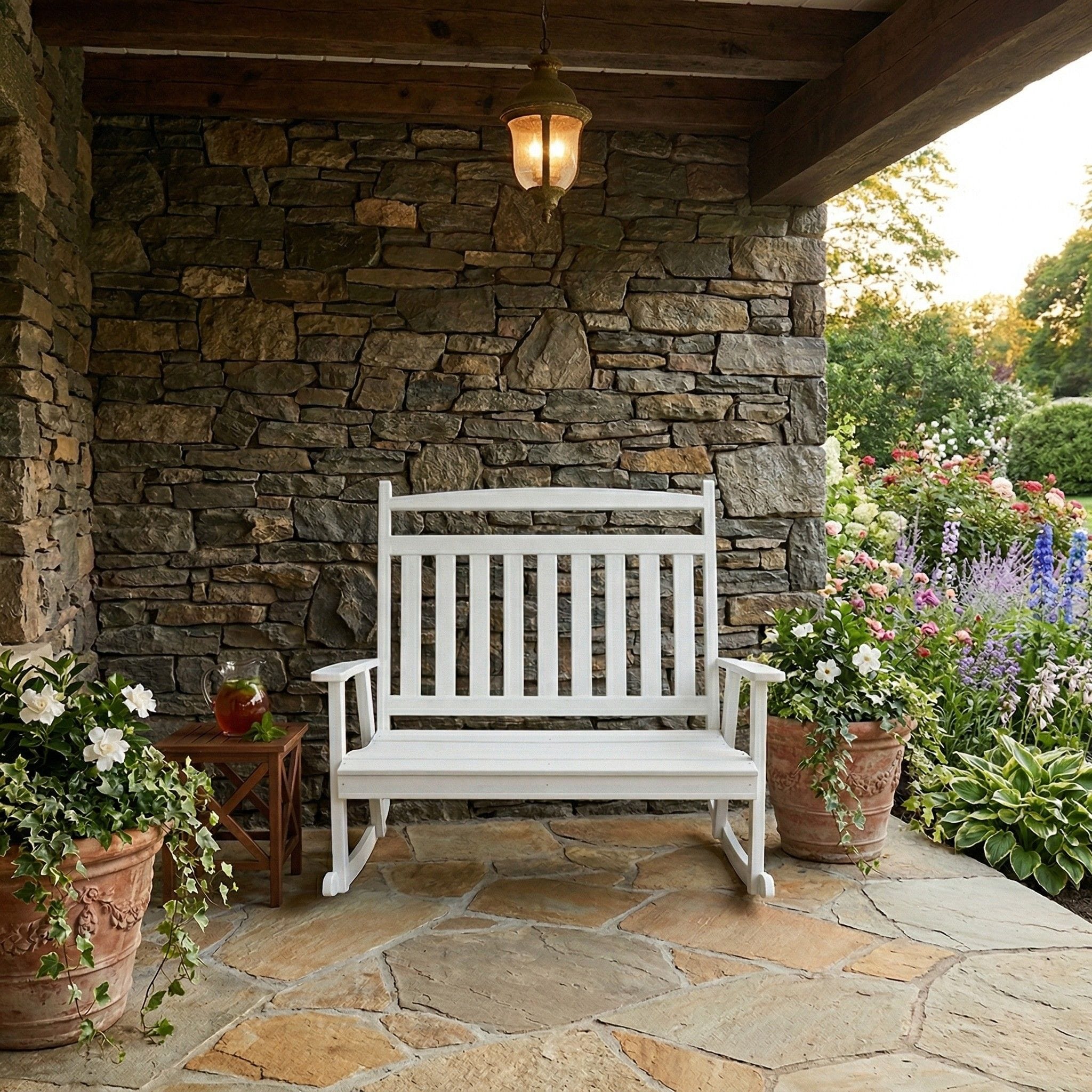Keystone Amish Co. Poly Double Outdoor Rocker