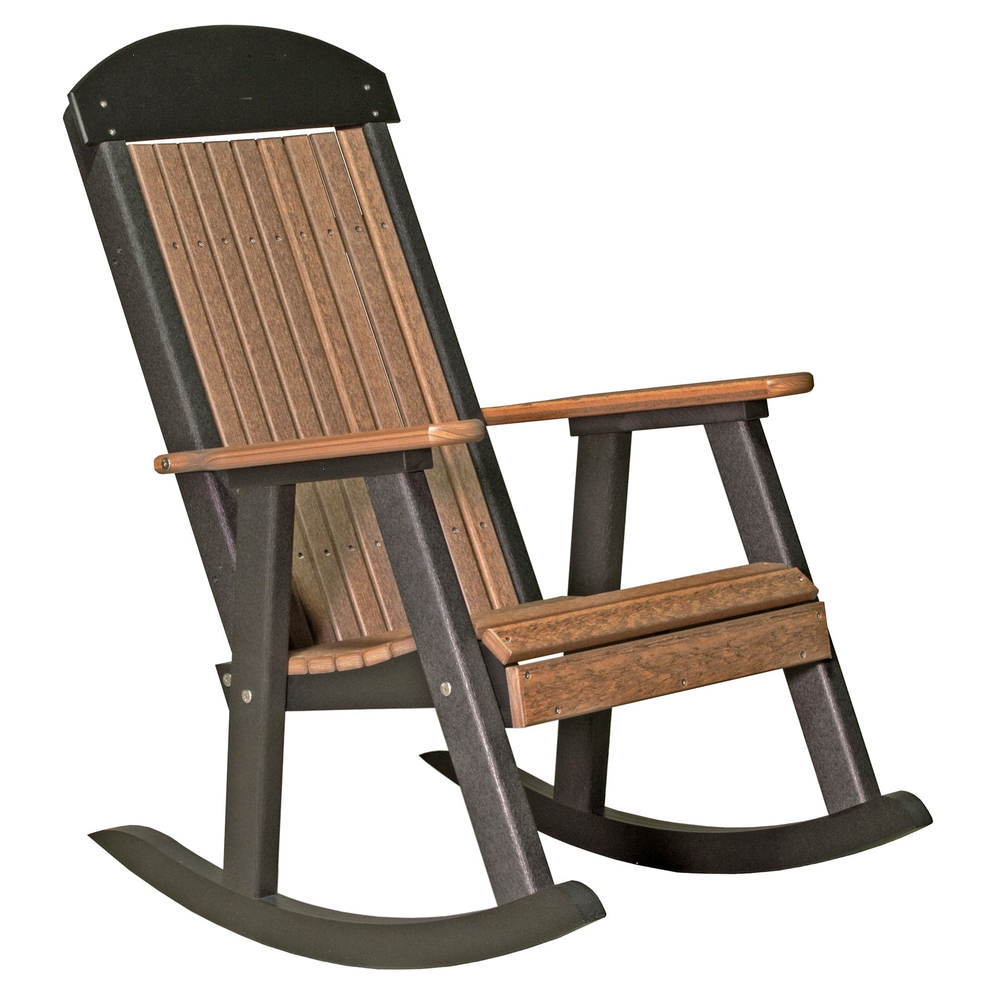 LuxCraft Classic Traditional Poly Composite Rocking Chair