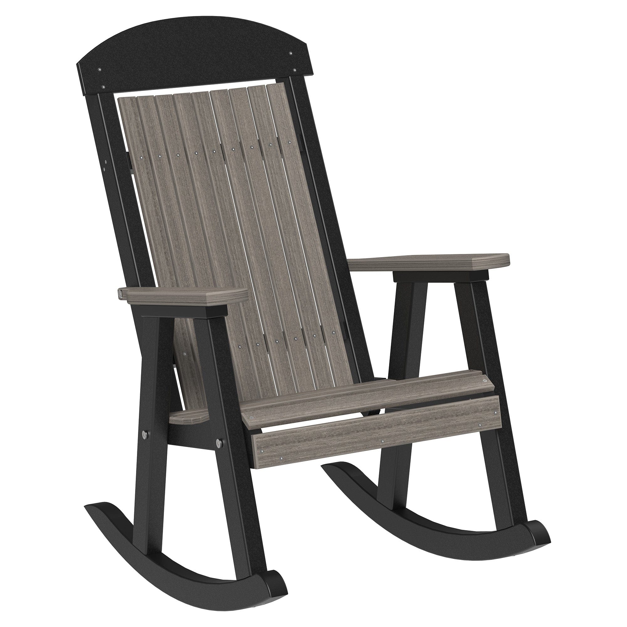 LuxCraft Classic Traditional Poly Composite Rocking Chair