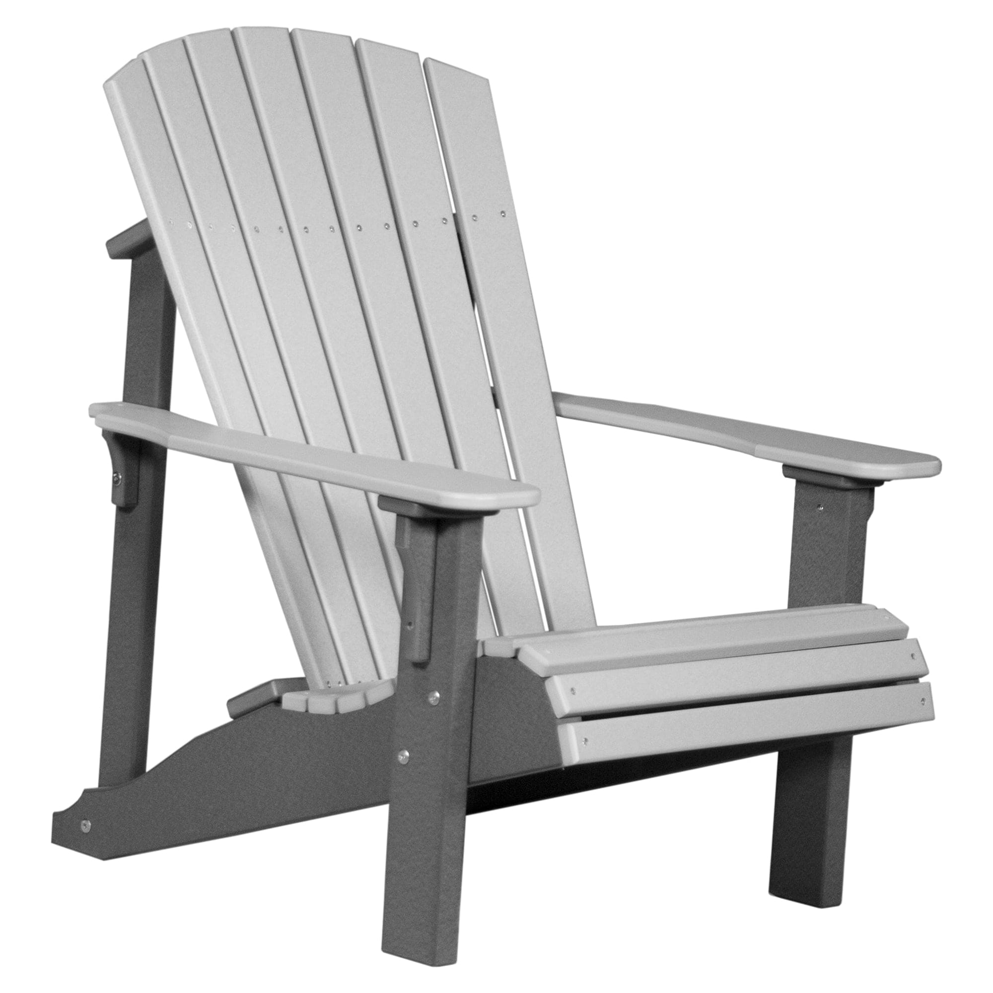 LuxCraft Poly Composite Deluxe Adirondack Chair