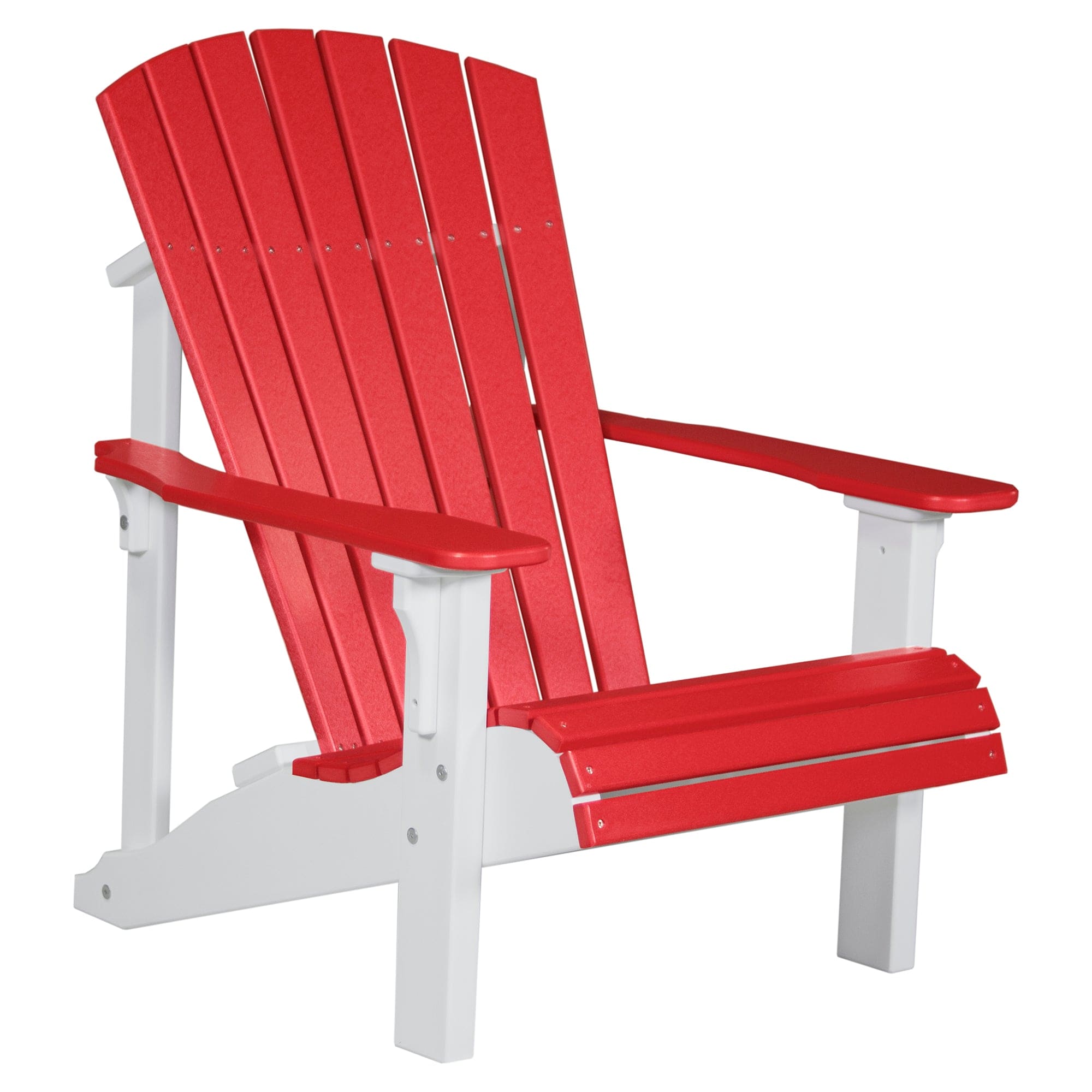LuxCraft Poly Composite Deluxe Adirondack Chair