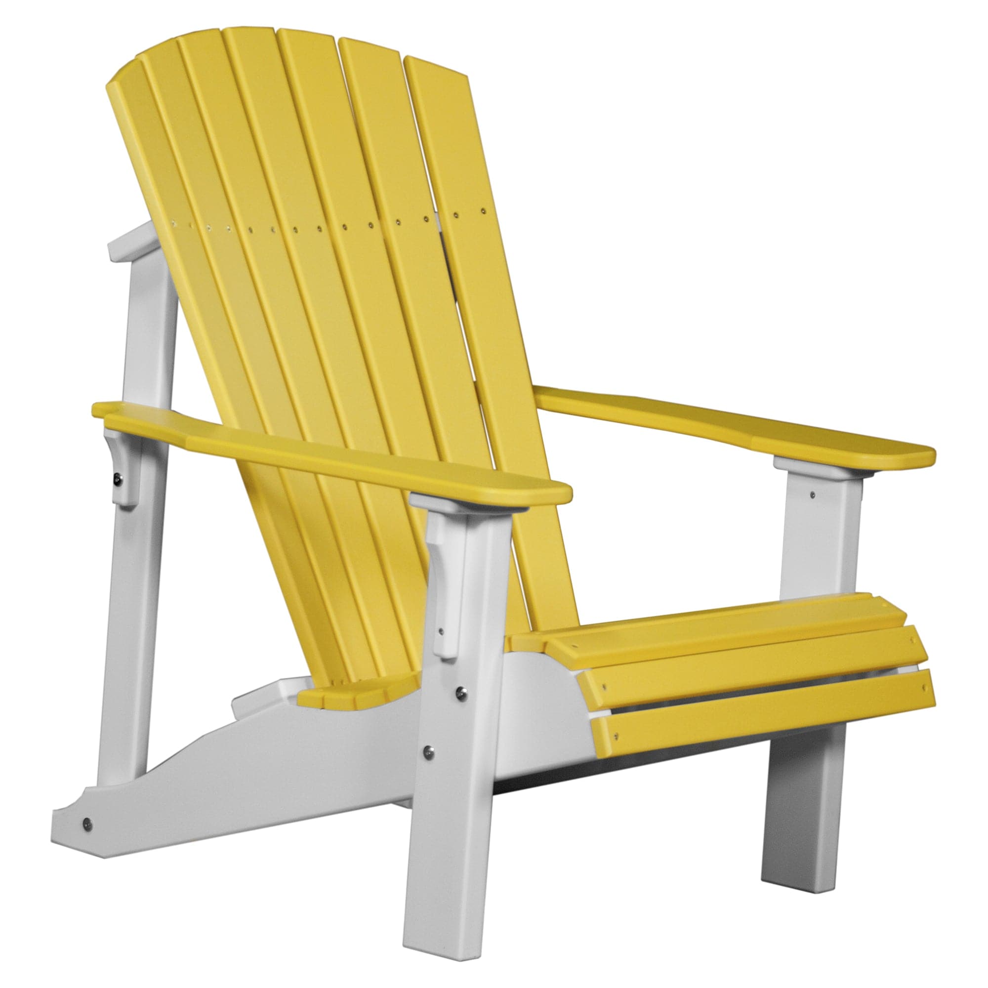 LuxCraft Poly Composite Deluxe Adirondack Chair