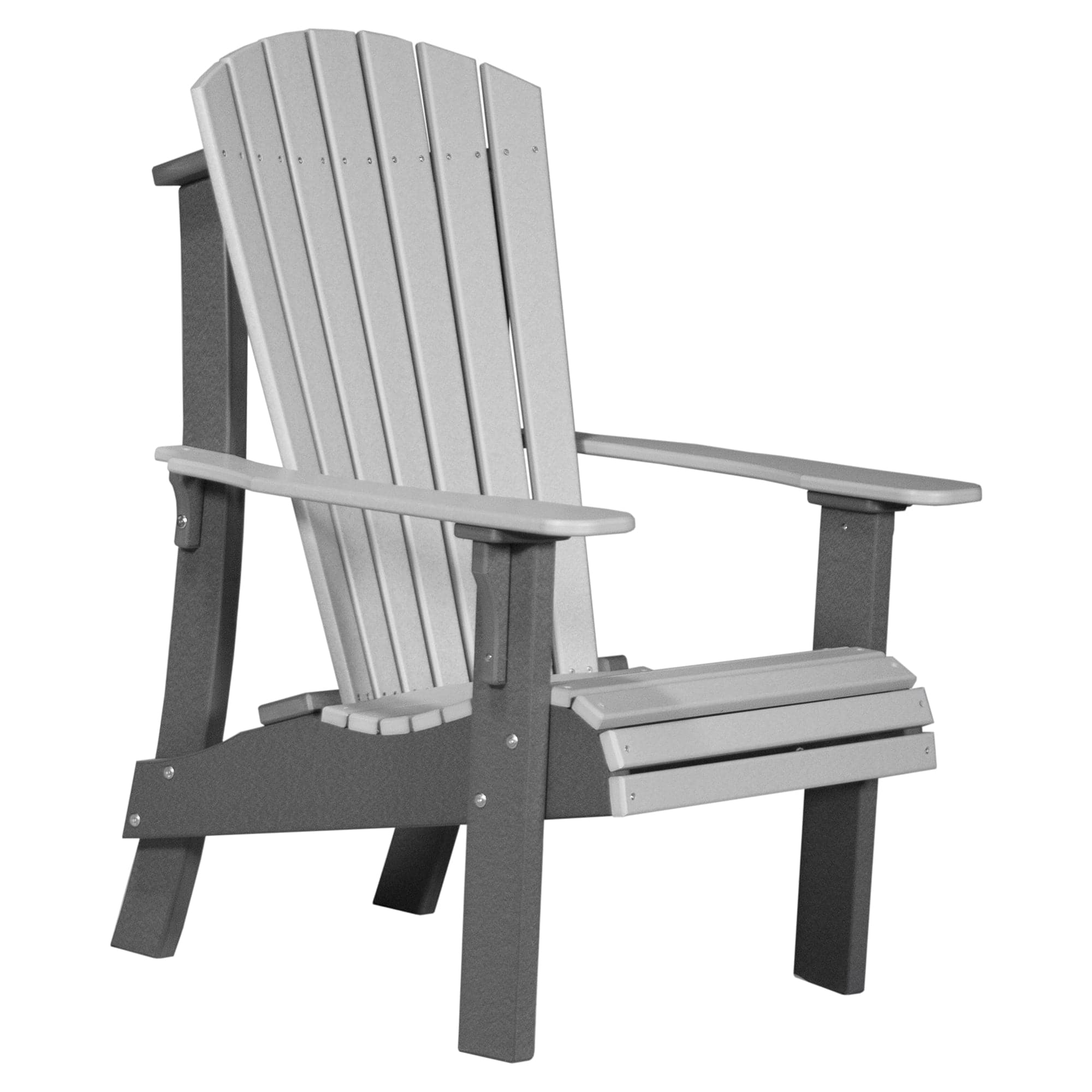 LuxCraft Poly Composite Royal Adirondack Patio Chair