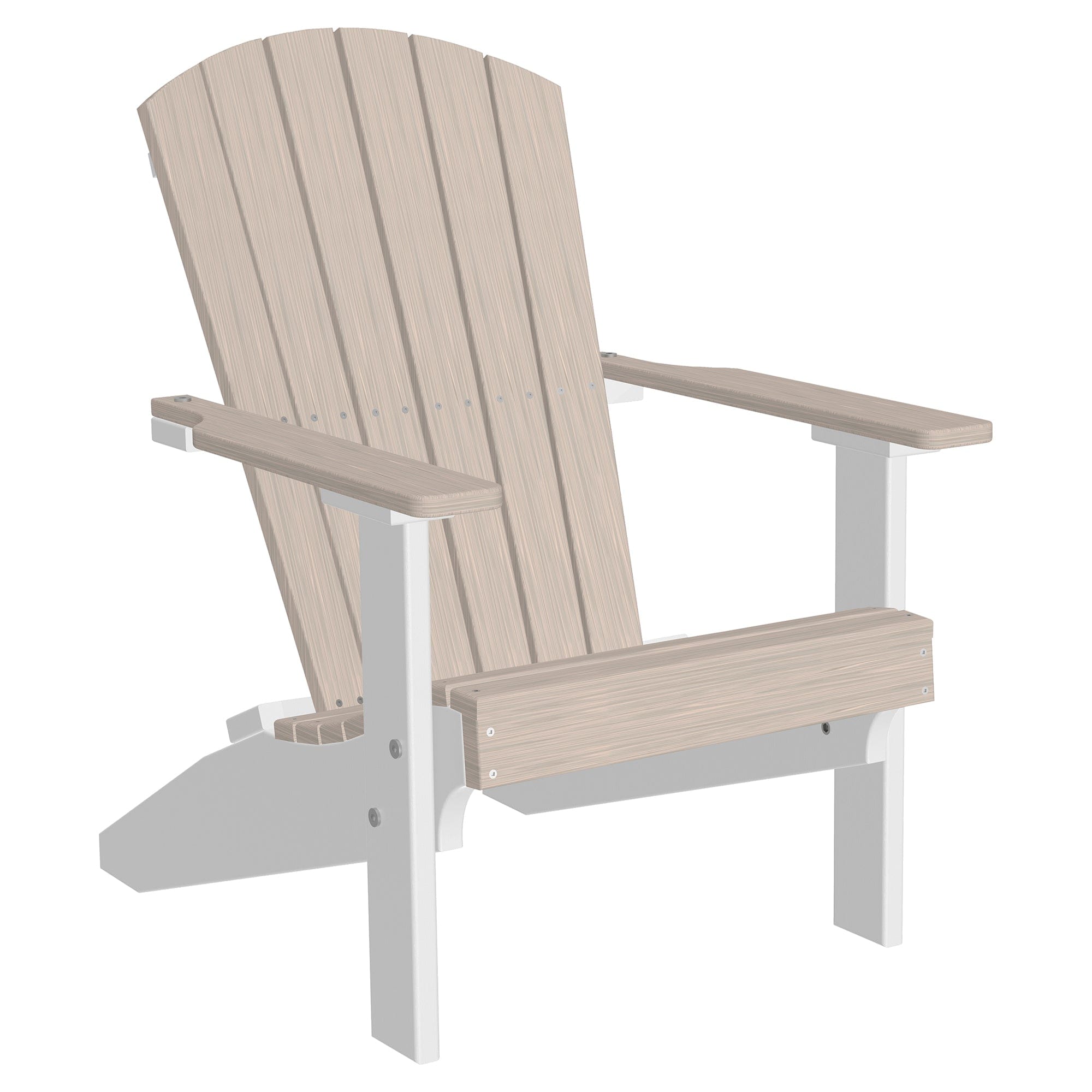 LuxCraft Poly Lumber Lakeside Adirondack Chair