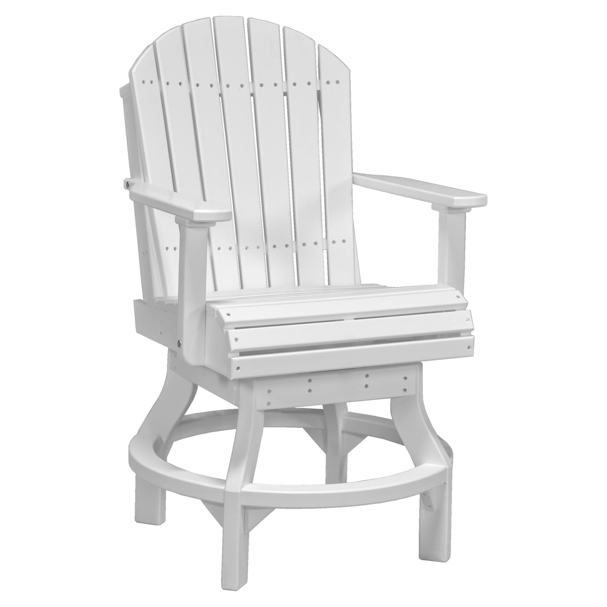 LuxCraft Adirondack Counter Swivel Chair