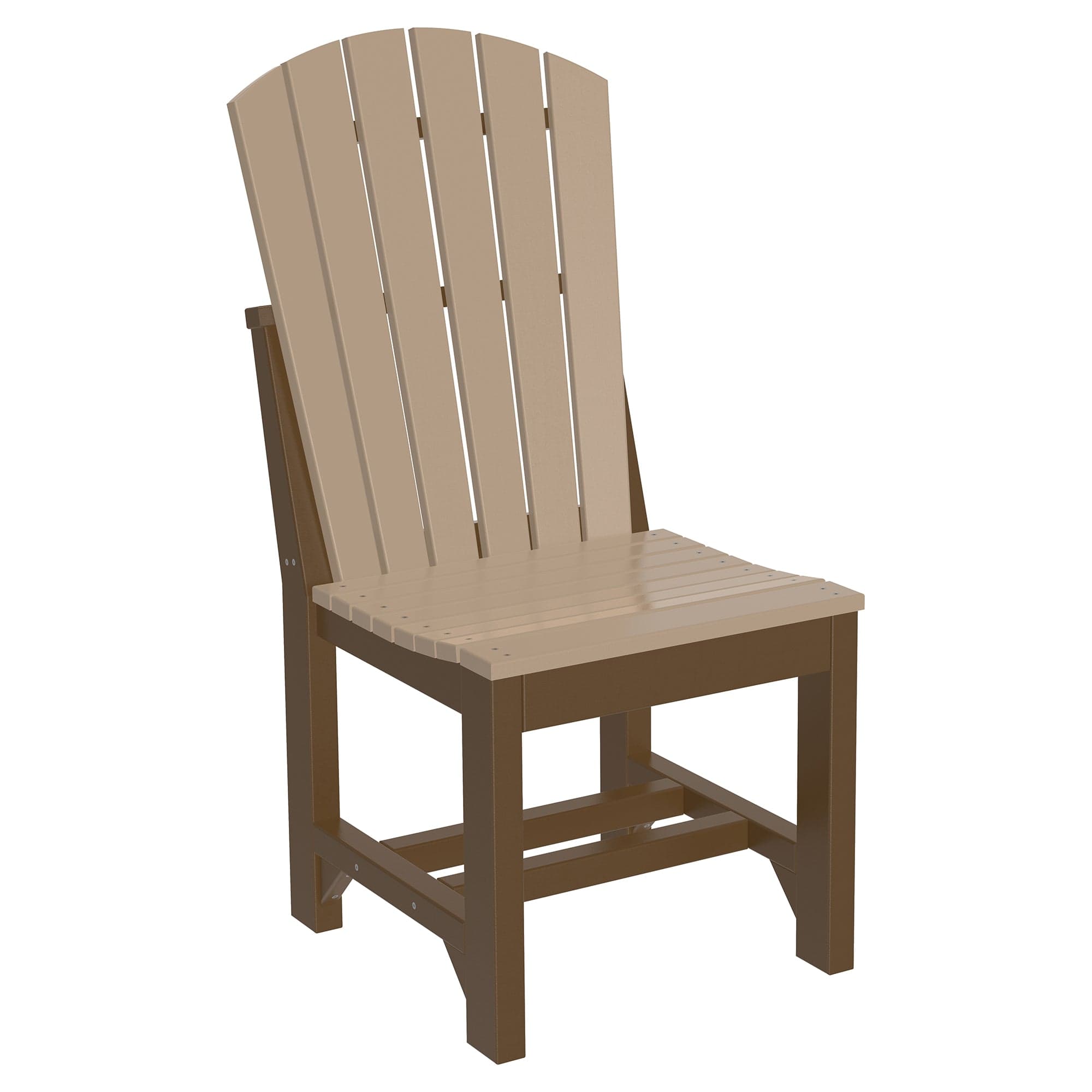 Luxcraft Poly Composite Adirondack Side Dining Chair