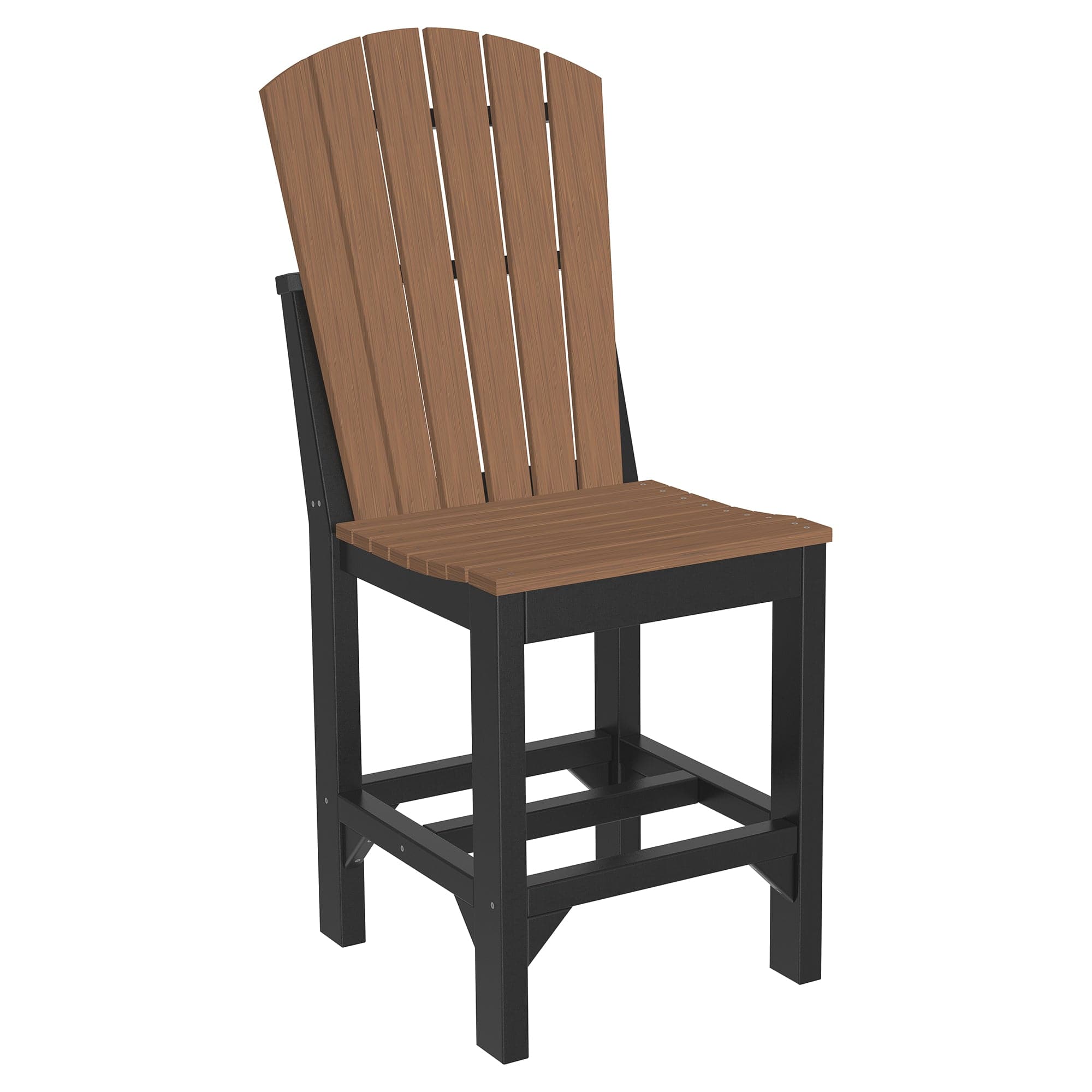 Luxcraft Poly Composite Adirondack Side Counter Chair