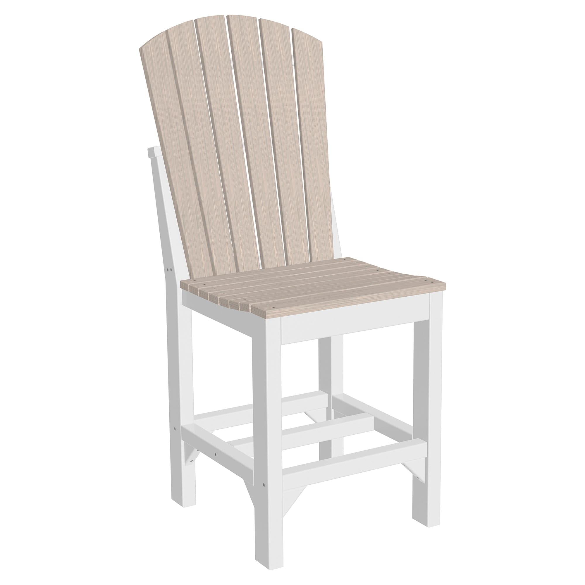 Luxcraft Poly Composite Adirondack Side Counter Chair