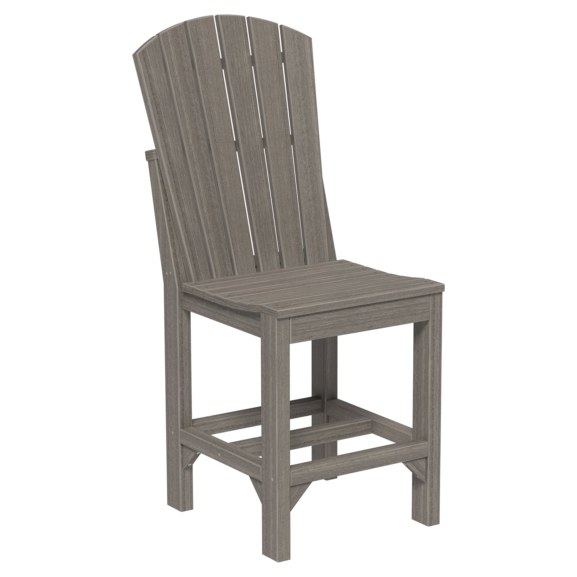 Luxcraft Poly Composite Adirondack Side Counter Chair