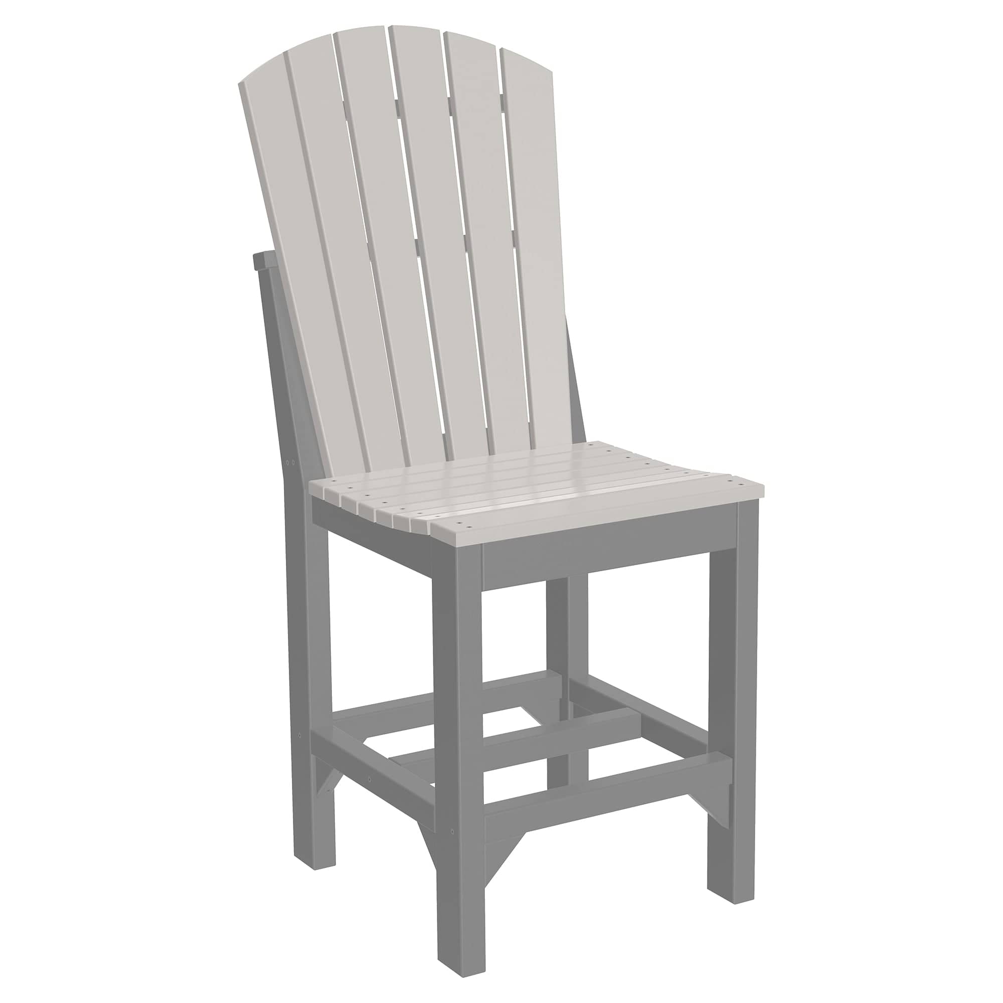 Luxcraft Poly Composite Adirondack Side Counter Chair