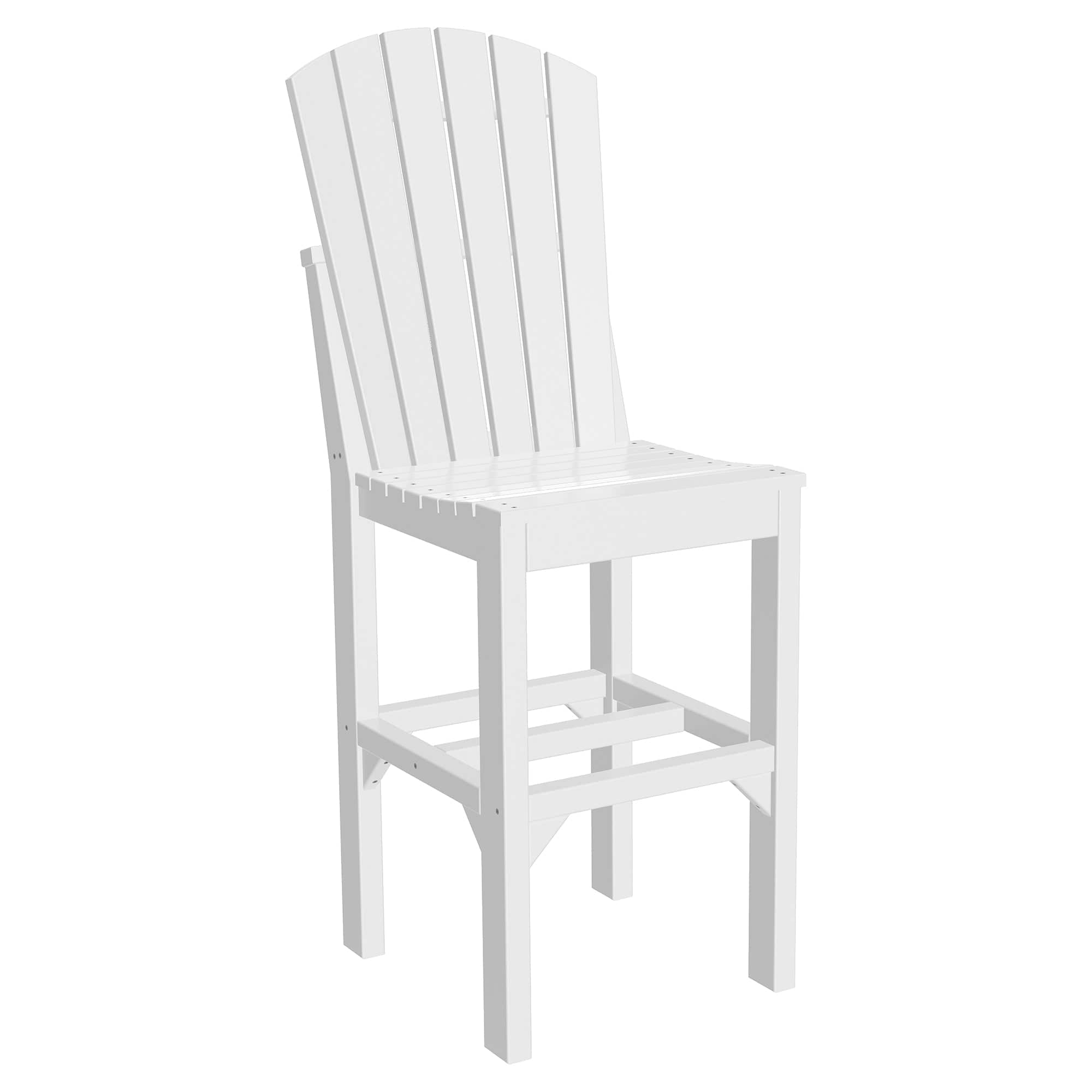 Luxcraft Poly Composite Adirondack Side Bar Chair