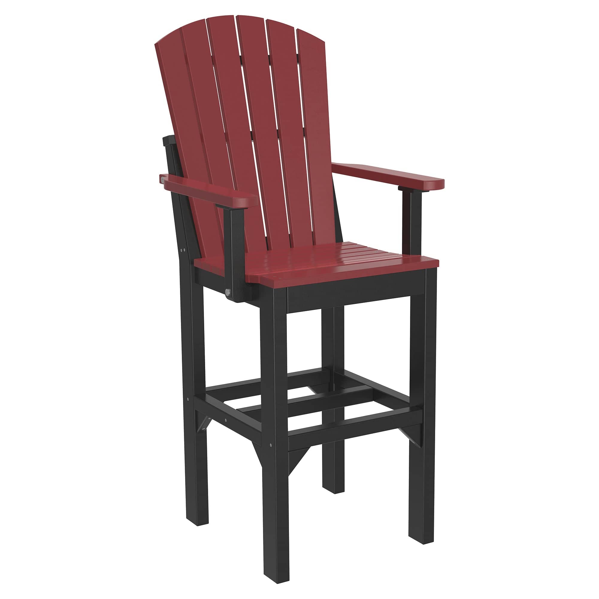 Luxcraft Poly Composite Adirondack Bar Arm Chair