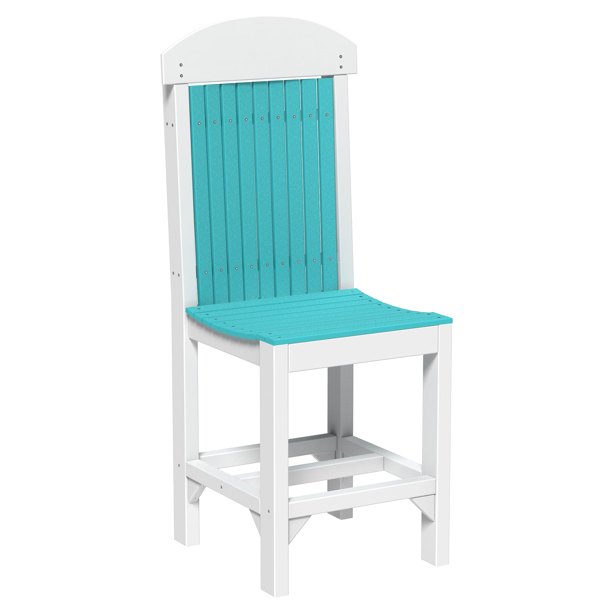 Luxcraft Classic Poly Side Counter Height Chair