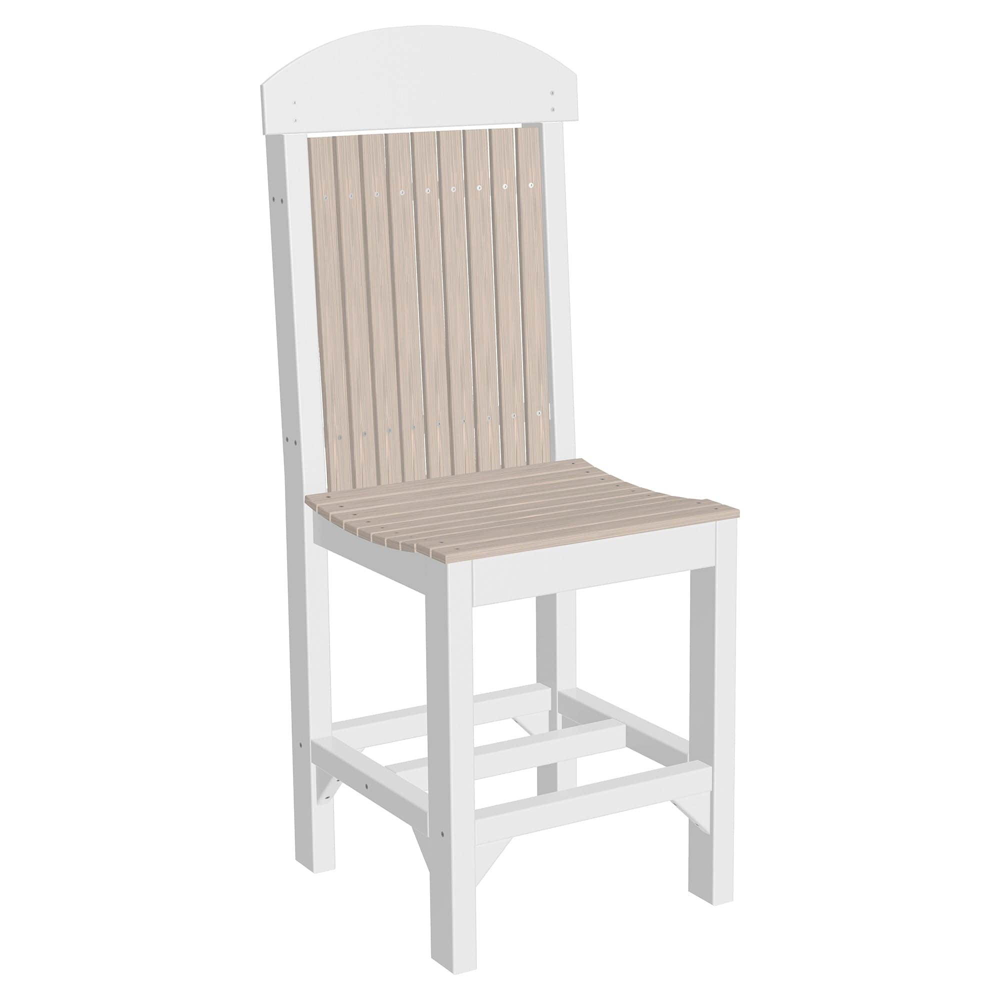 Luxcraft Classic Poly Side Counter Height Chair