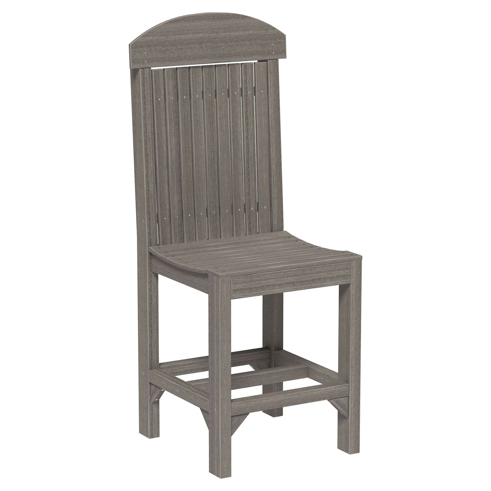 Luxcraft Classic Poly Side Counter Height Chair