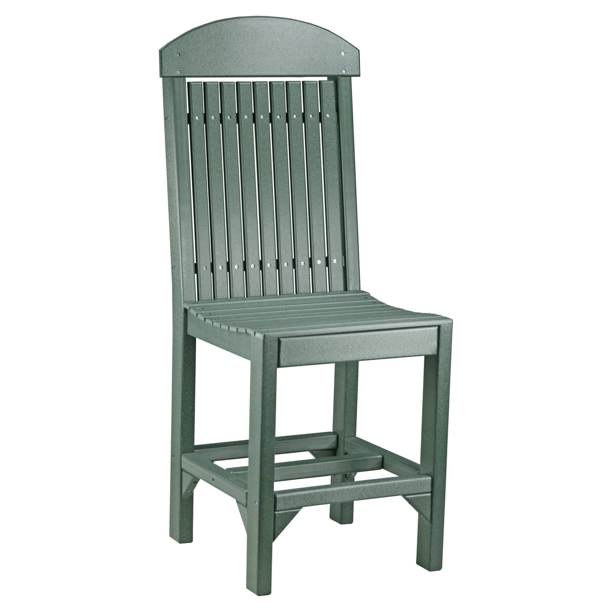 Luxcraft Classic Poly Side Counter Height Chair