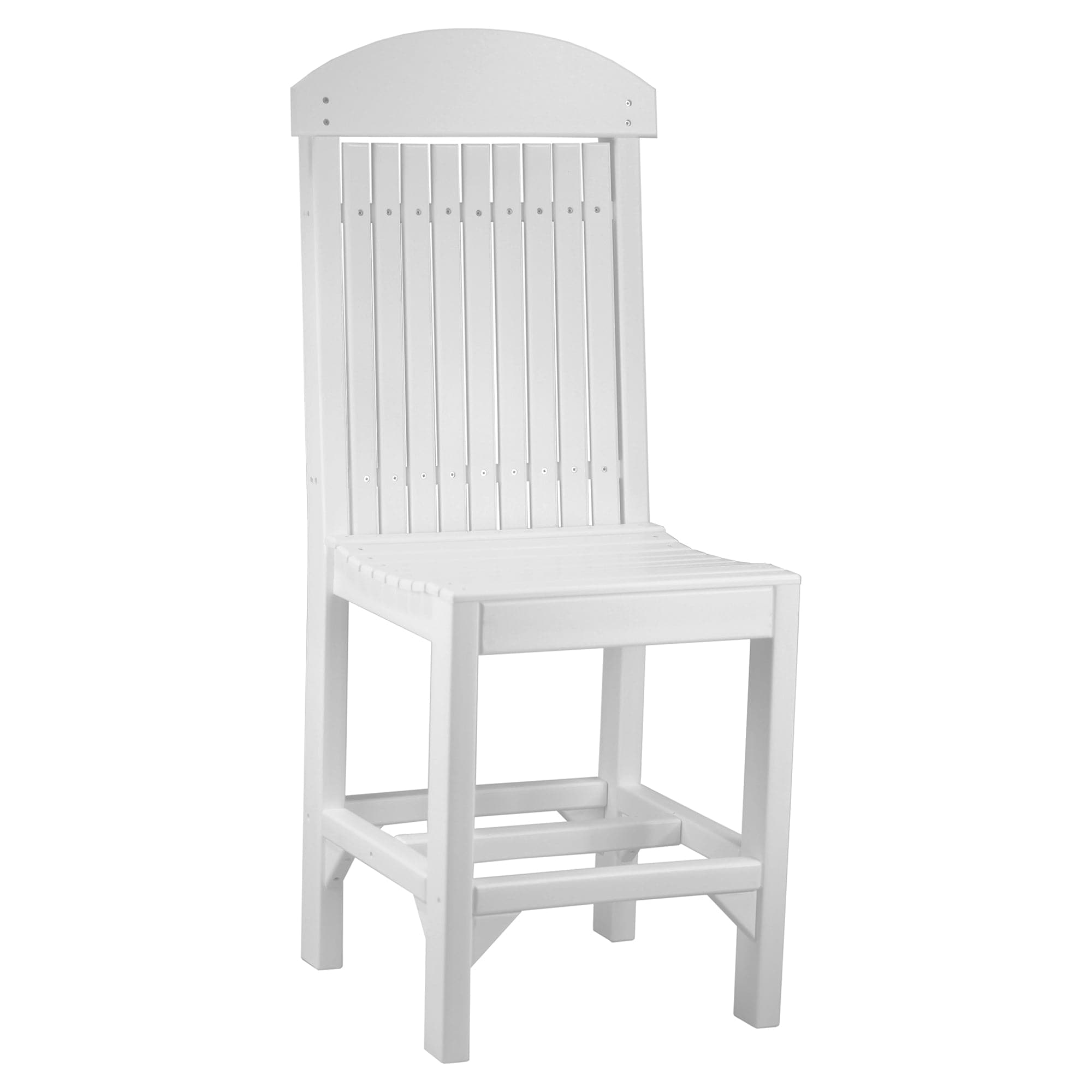 Luxcraft Classic Poly Side Counter Height Chair