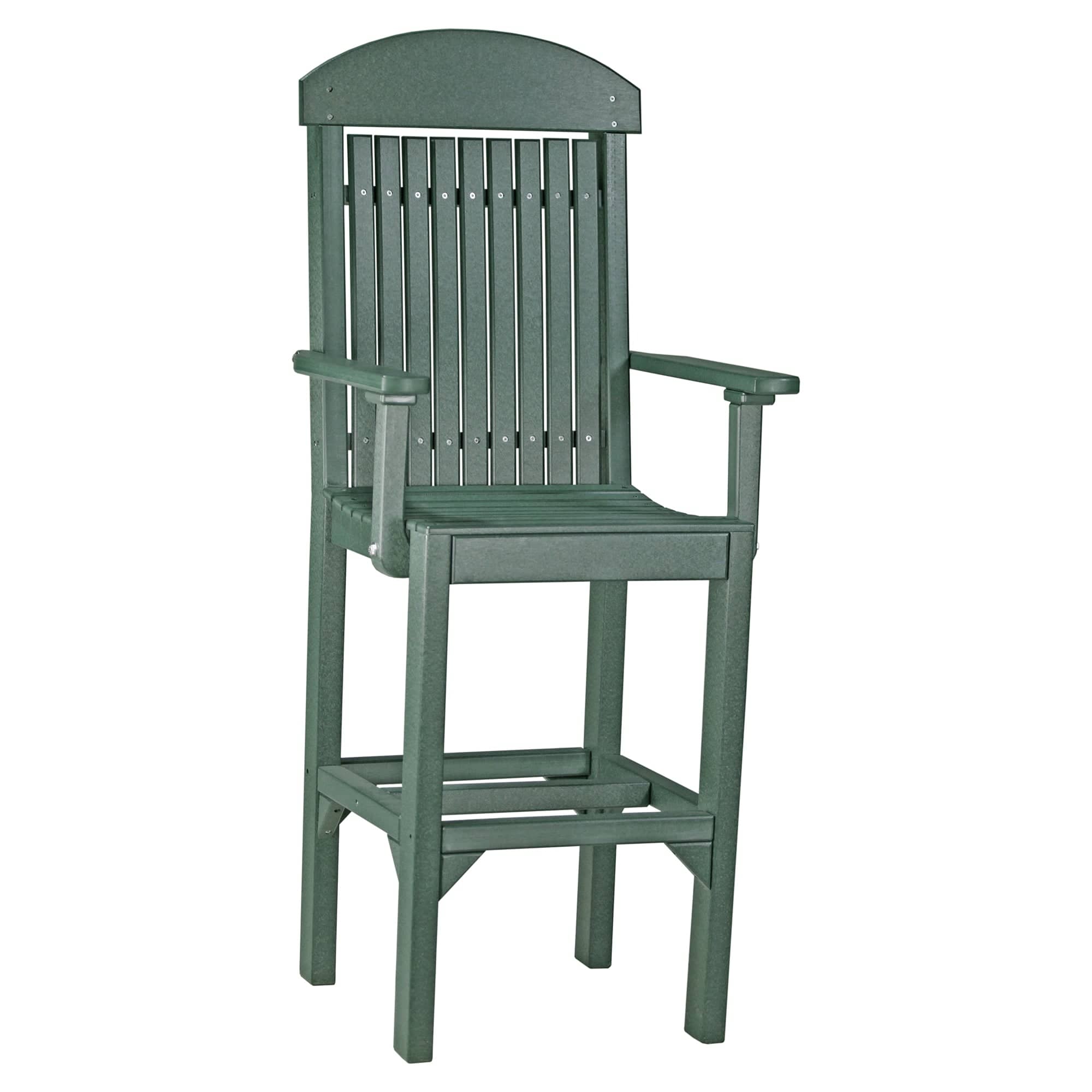 Luxcraft Classic Poly Bar Height Arm Chair