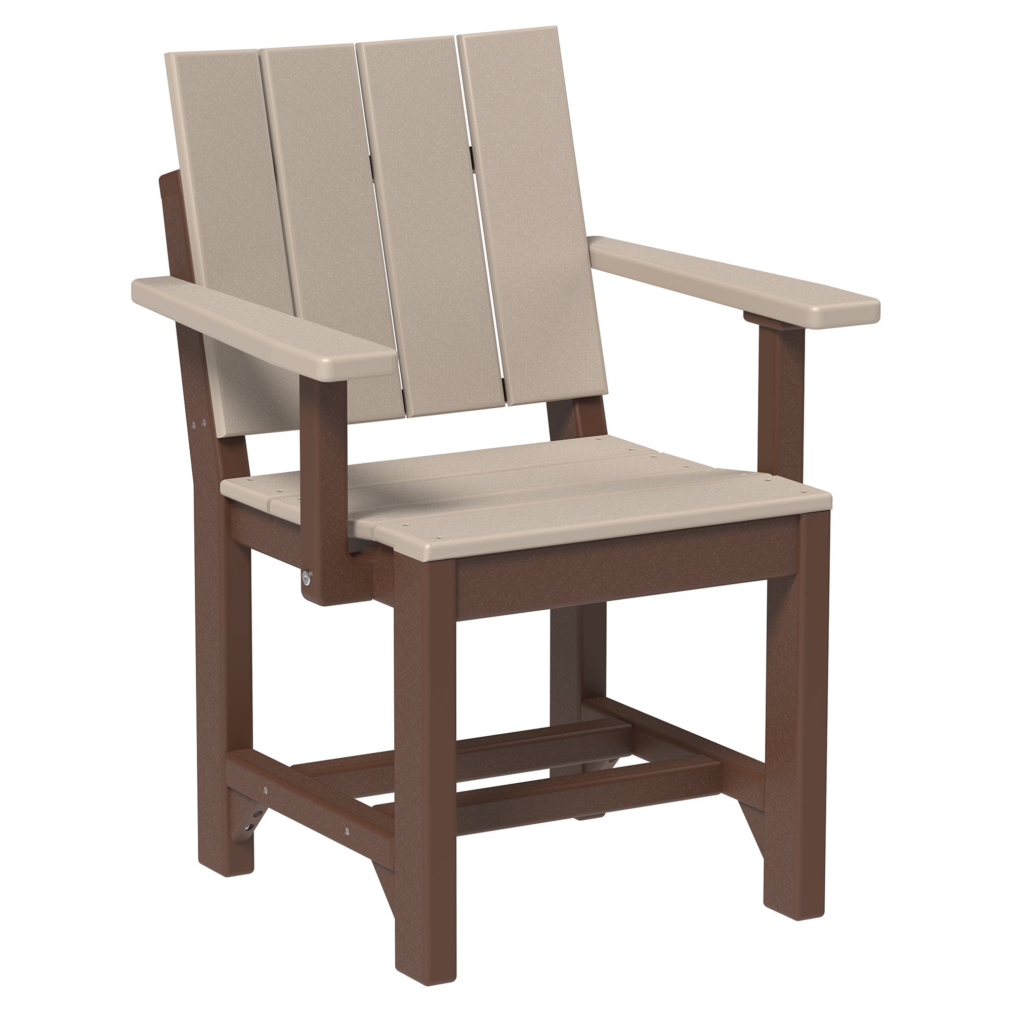 Luxcraft Poly Lumber Urban Dining Arm Chair